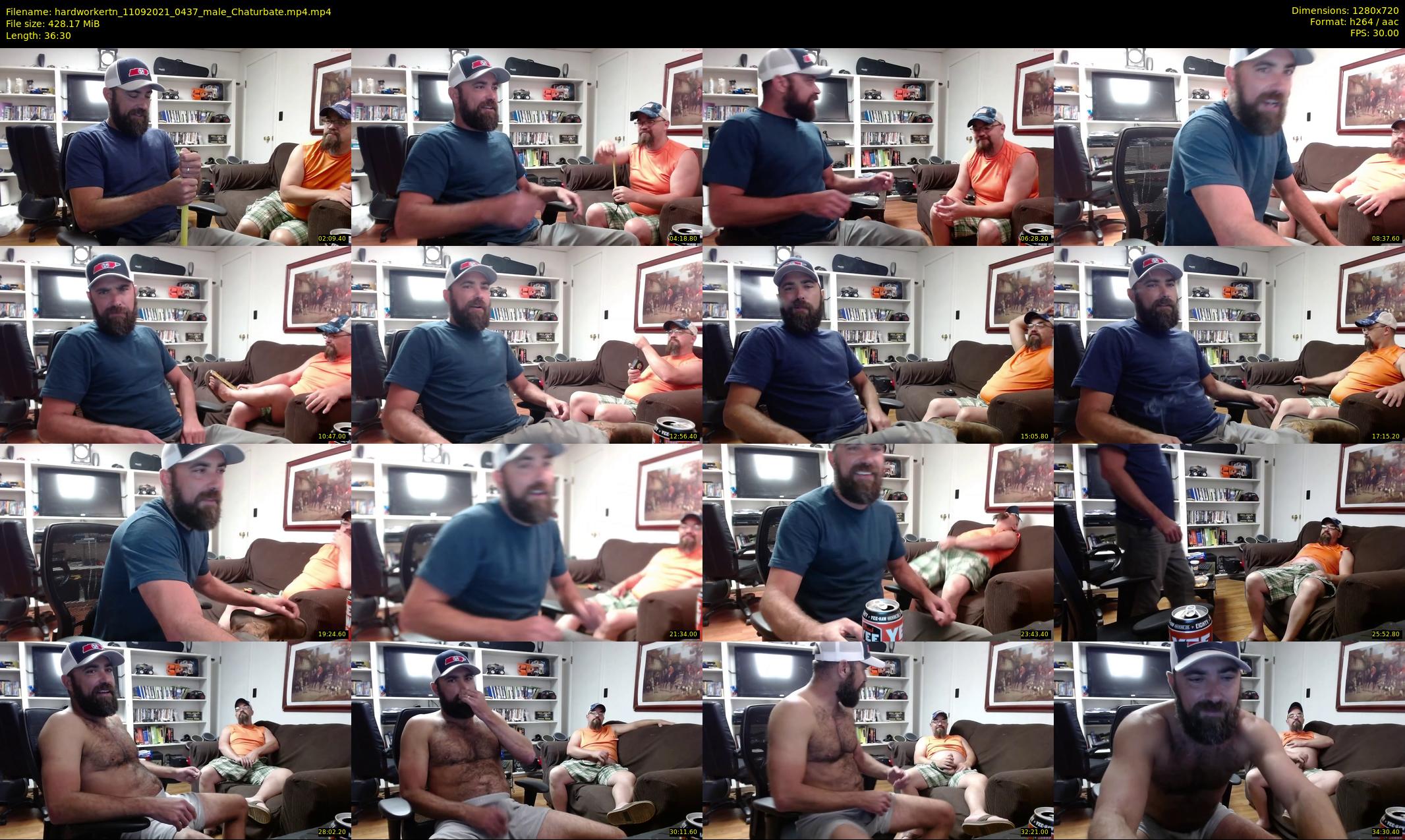 hardworkertn — 37 minute Chaturbate male cam show recording, 720p, Sep 11, 2021