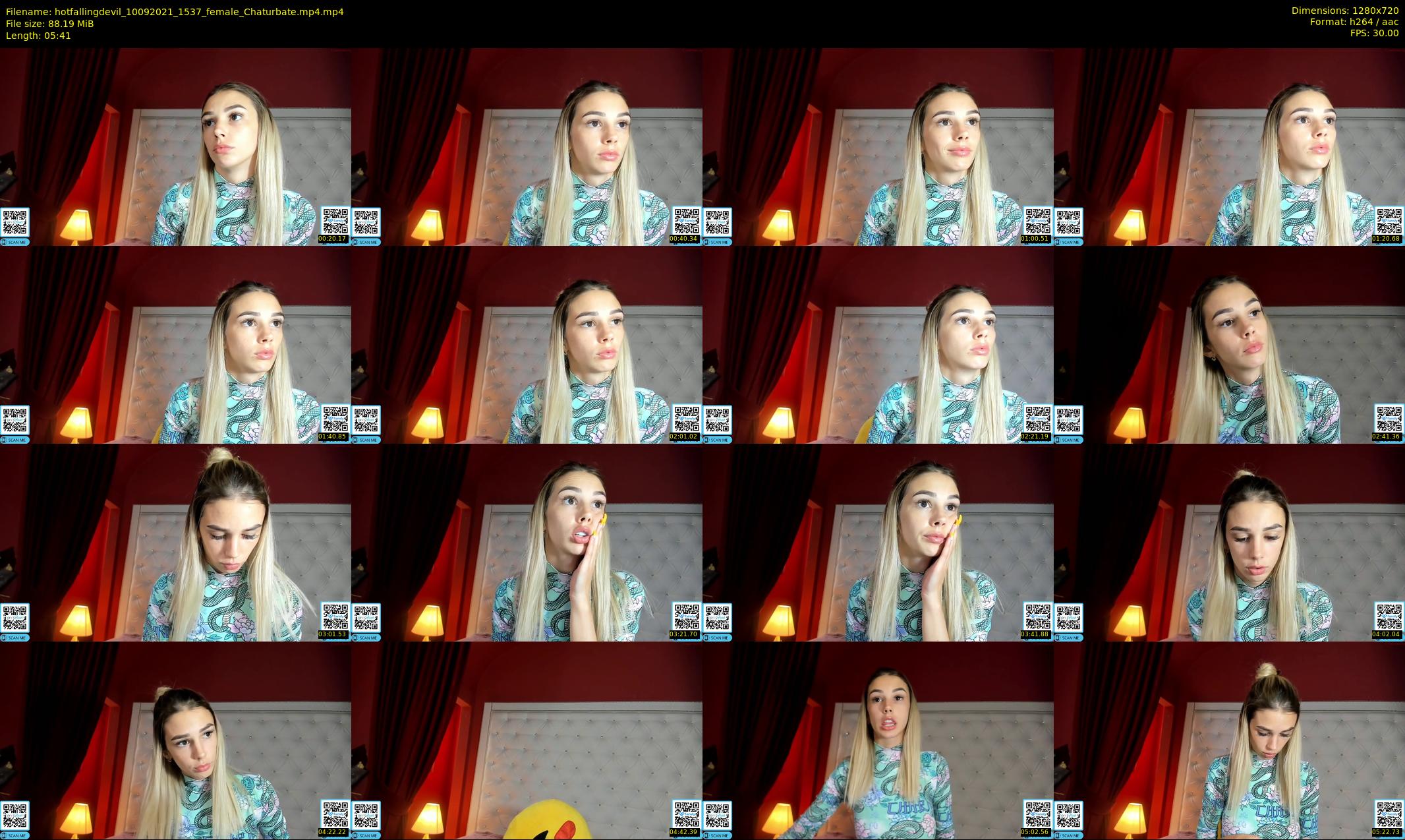 hotfallingdevil — 6 minute Chaturbate female cam show recording, 720p, Sep 10, 2021