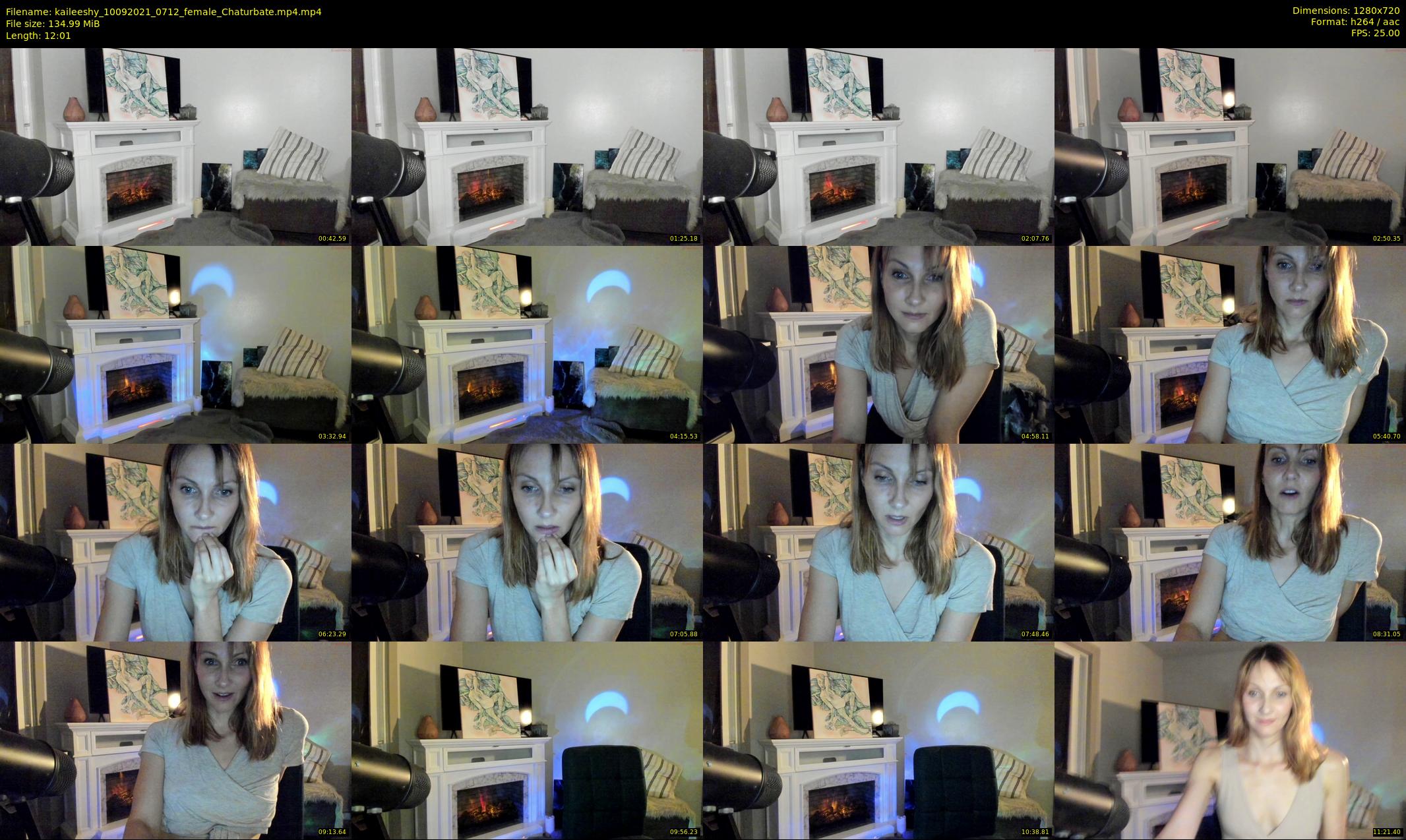 kaileeshy — 13 minute Chaturbate female cam show recording, 720p, Sep 10, 2021