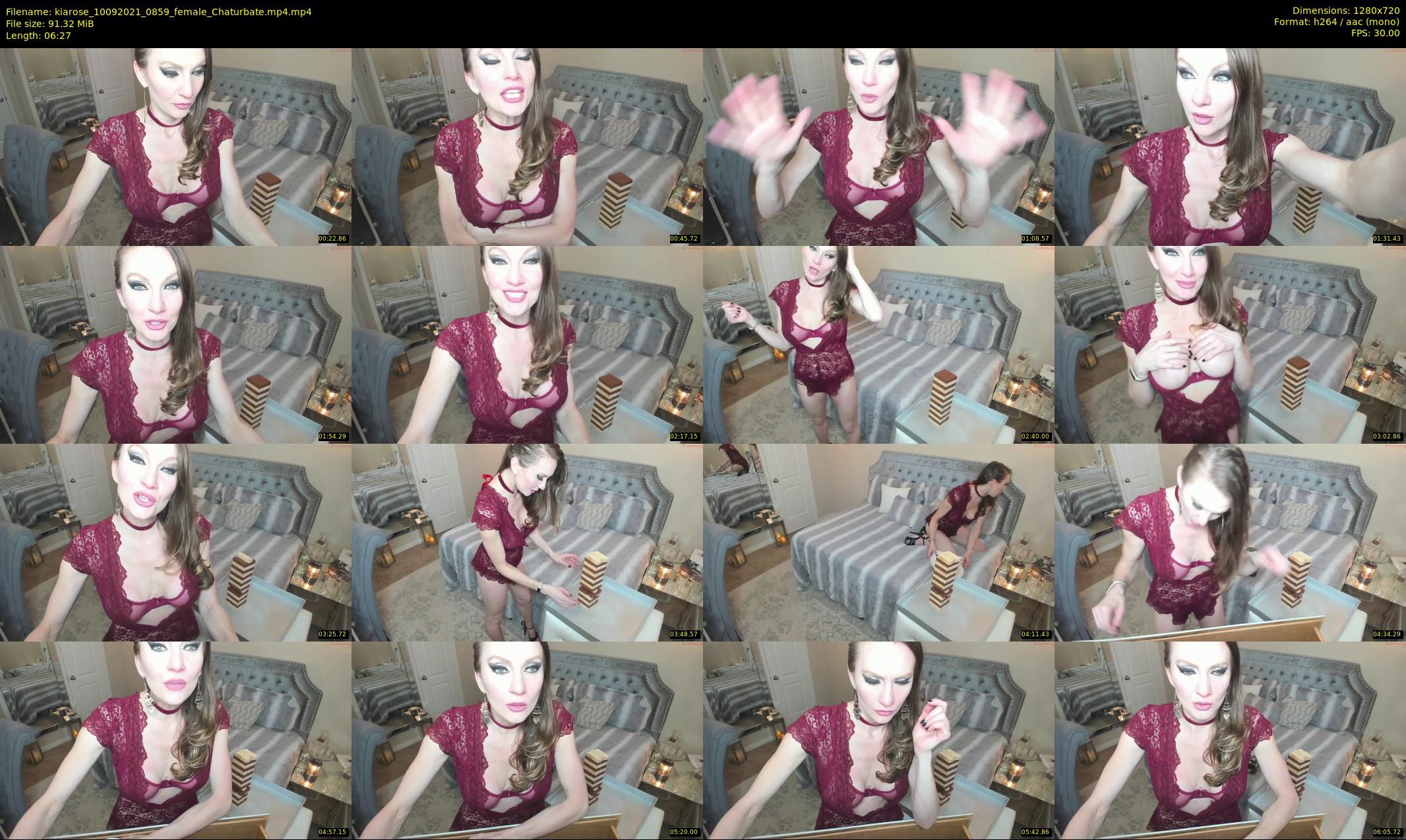 kiarose — 7 minute Chaturbate female cam show recording, 720p, Sep 10, 2021