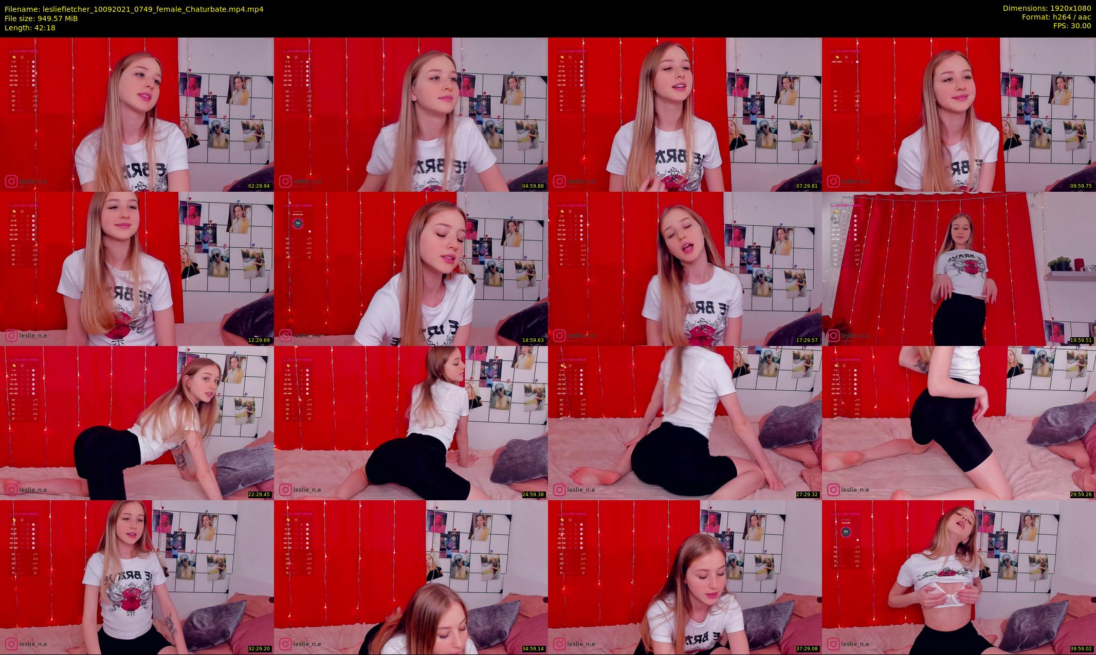lesliefletcher — 43 minute Chaturbate couple cam show recording, 1080p, Sep 10, 2021