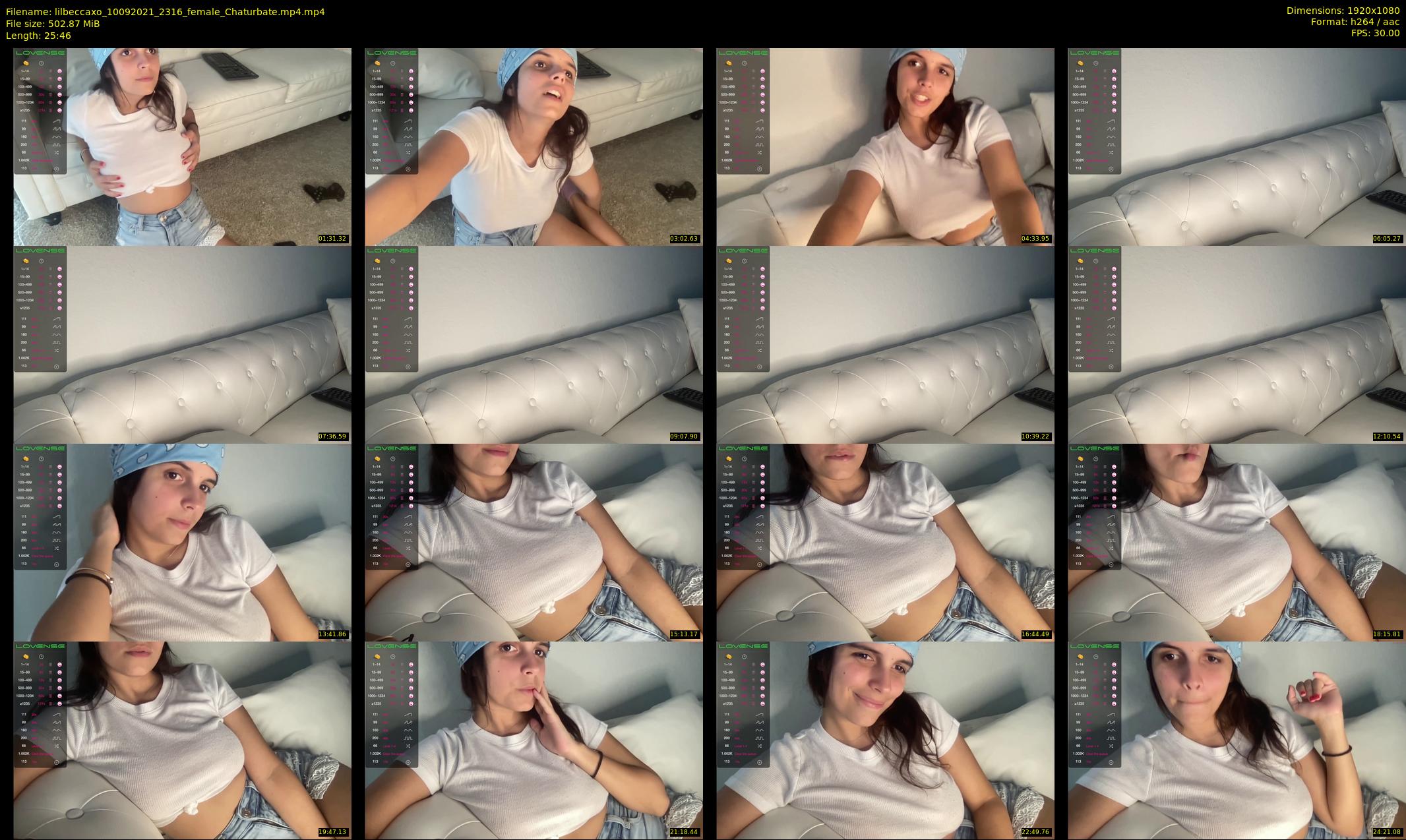 lilbeccaxo — 26 minute Chaturbate female cam show recording, 1080p, Sep 10, 2021