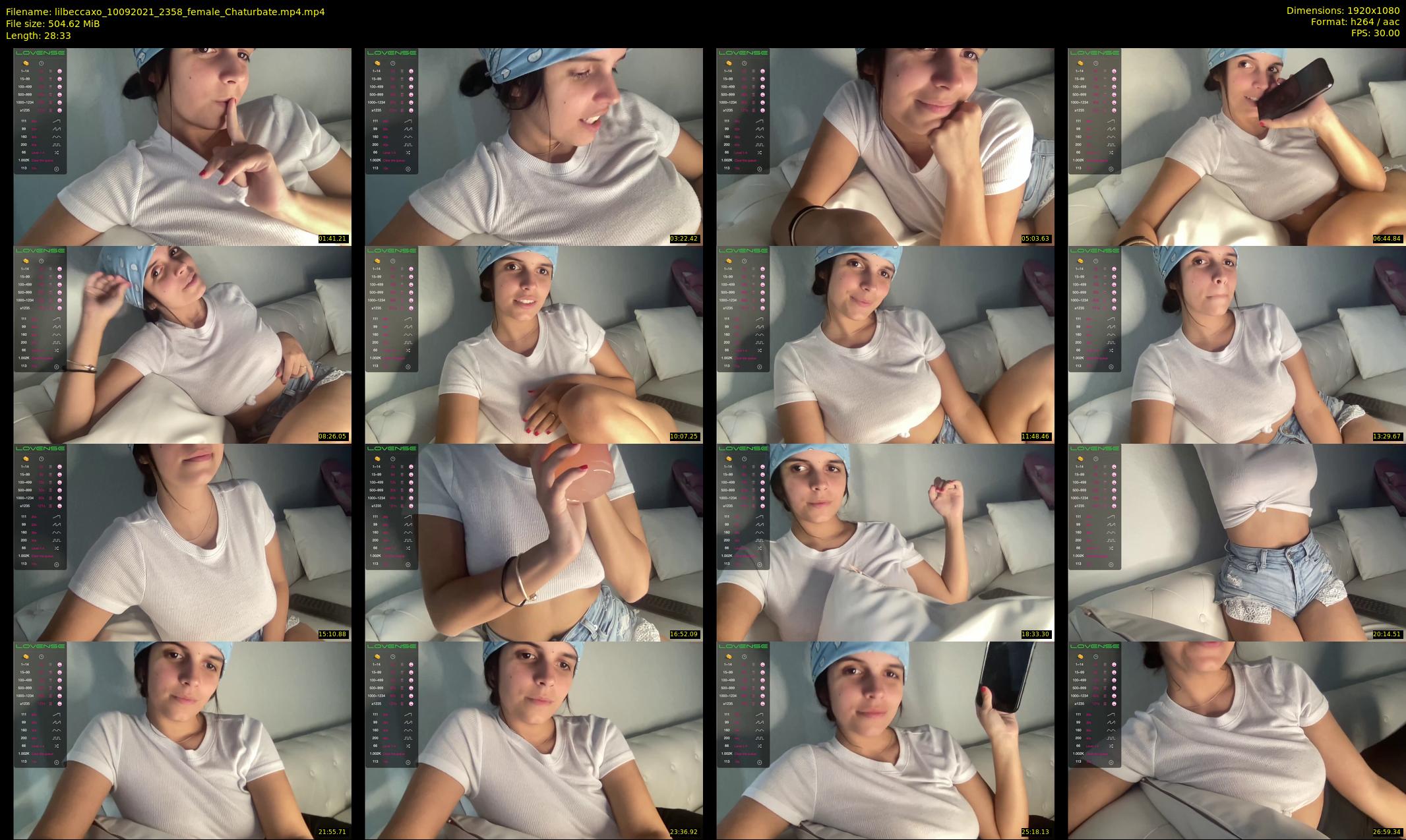 lilbeccaxo — 29 minute Chaturbate female cam show recording, 1080p, Sep 10, 2021