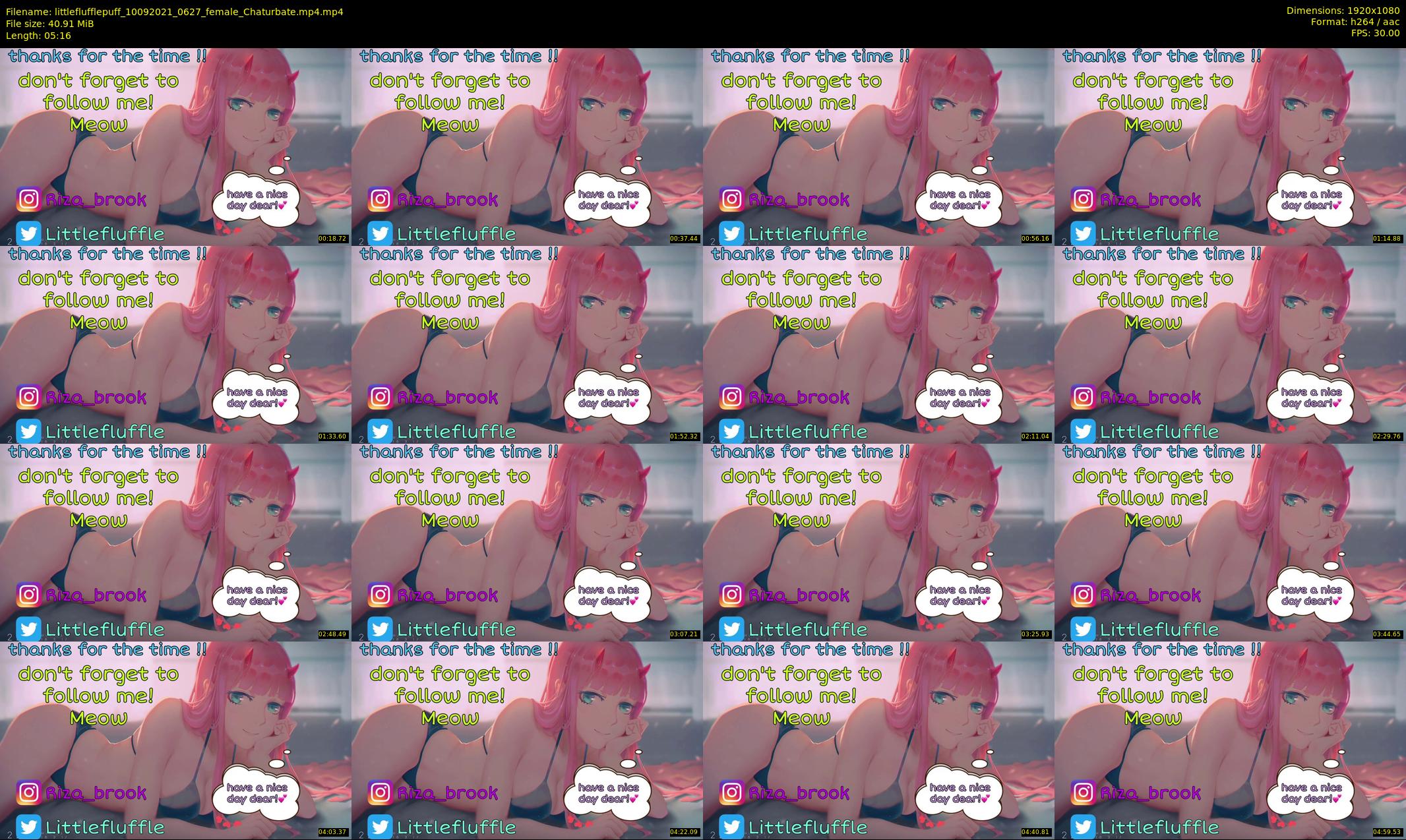littleflufflepuff — 6 minute Chaturbate female cam show recording, 1080p, Sep 10, 2021