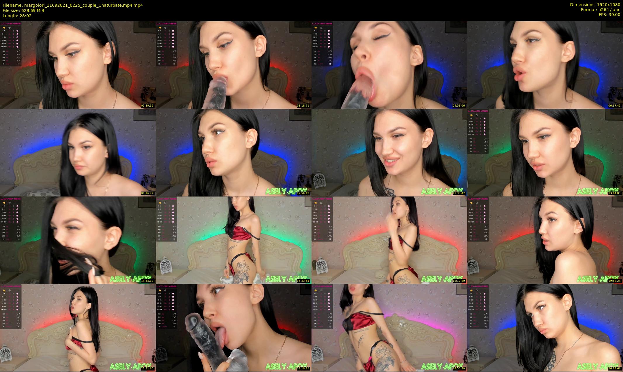 margolori — 29 minute Chaturbate couple cam show recording, 1080p, Sep 11, 2021