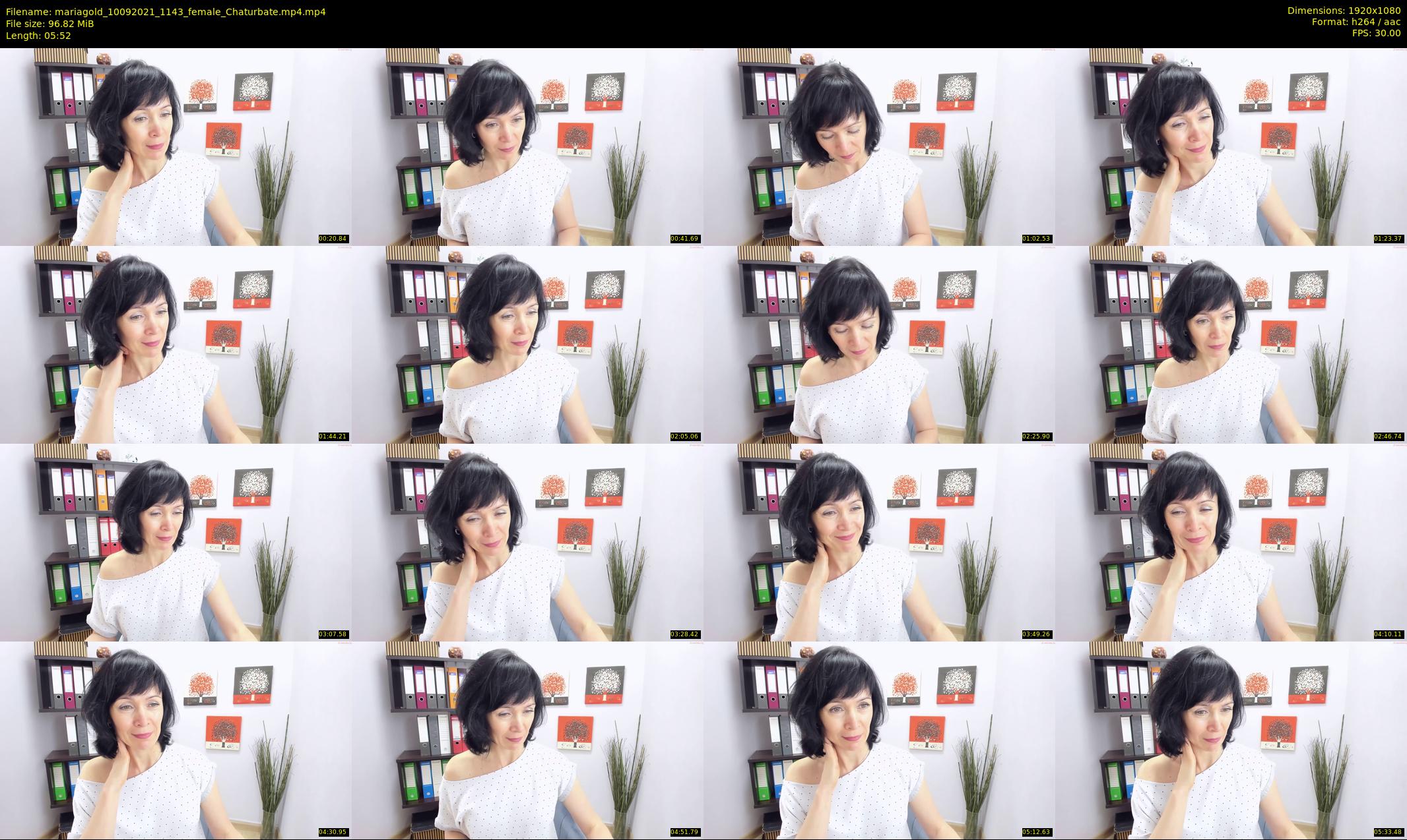 mariagold — 6 minute Chaturbate female cam show recording, 1080p, Sep 10, 2021