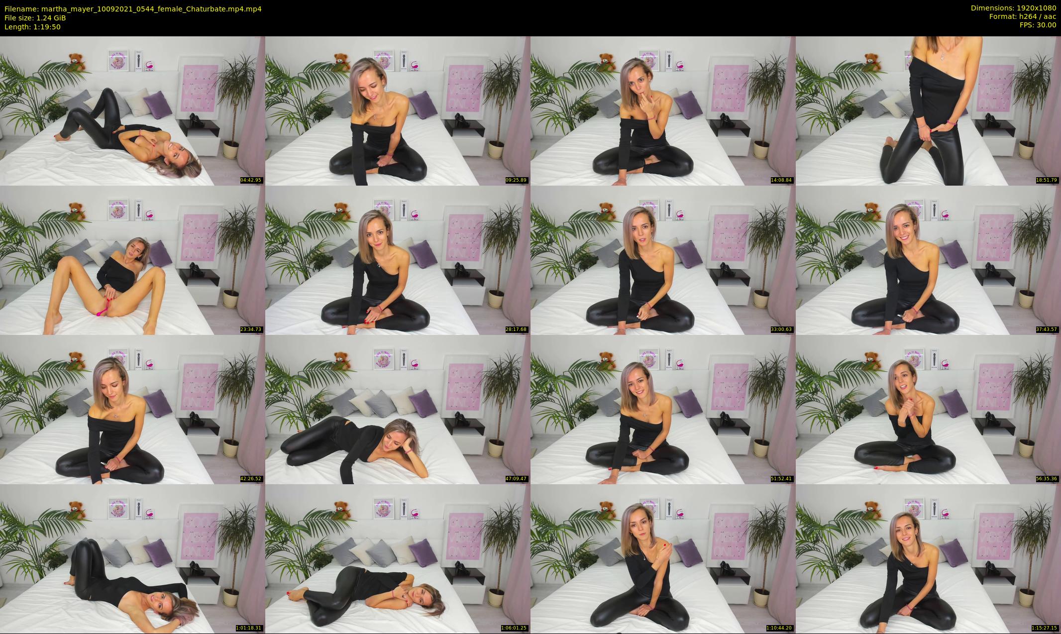 martha_mayer — 80 minute Chaturbate female cam show recording, 1080p, Sep 10, 2021