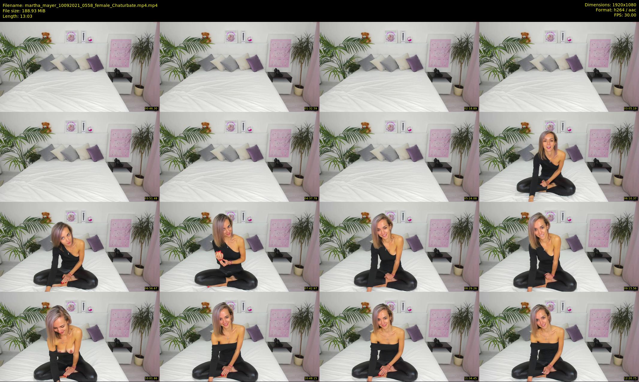 martha_mayer — 14 minute Chaturbate female cam show recording, 1080p, Sep 10, 2021
