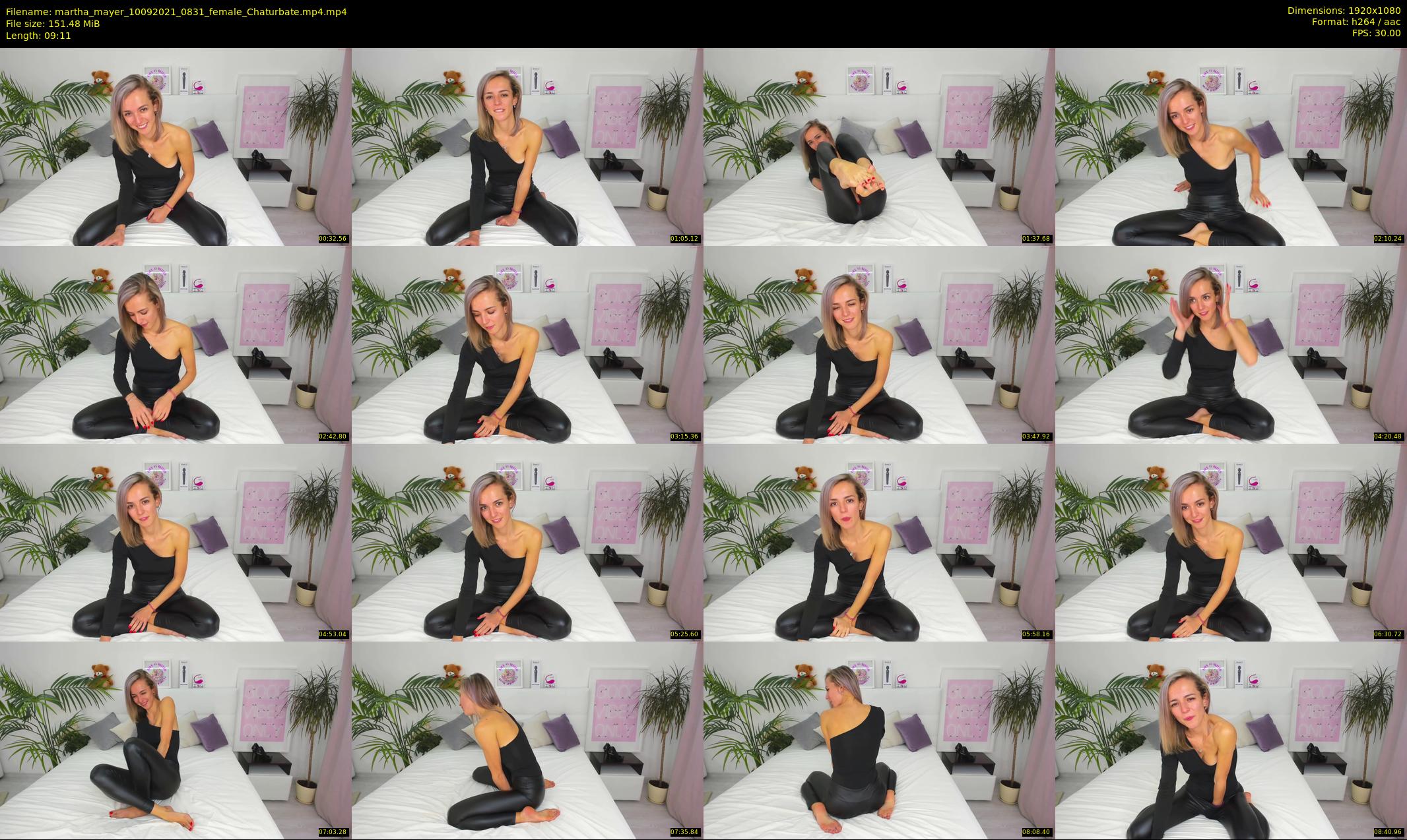 martha_mayer — 10 minute Chaturbate female cam show recording, 1080p, Sep 10, 2021