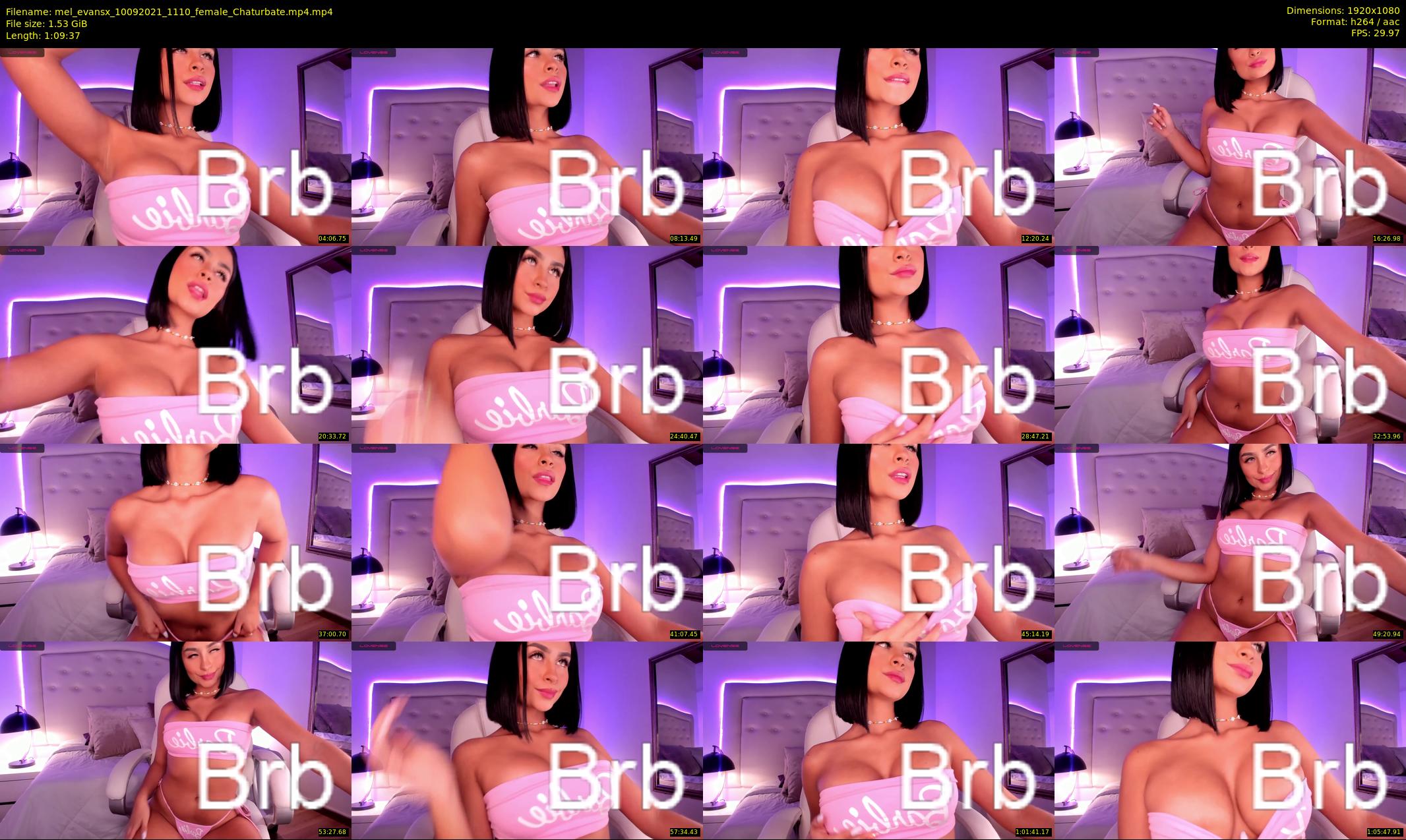 mel_evansx — 70 minute Chaturbate female cam show recording, 1080p, Sep 10, 2021