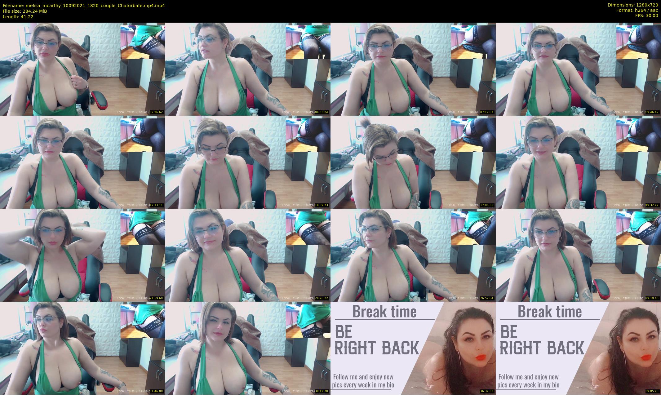 melisa_mcarthy — 42 minute Chaturbate couple cam show recording, 720p, Sep 10, 2021