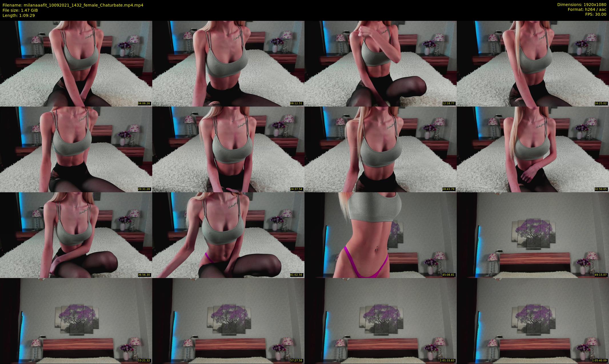 milanaaafit — 70 minute Chaturbate couple cam show recording, 1080p, Sep 10, 2021