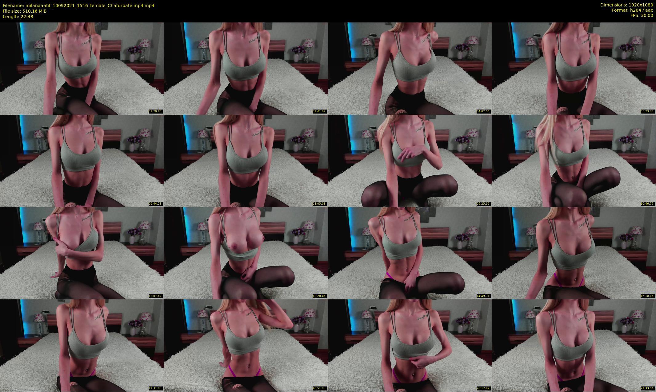 milanaaafit — 23 minute Chaturbate couple cam show recording, 1080p, Sep 10, 2021