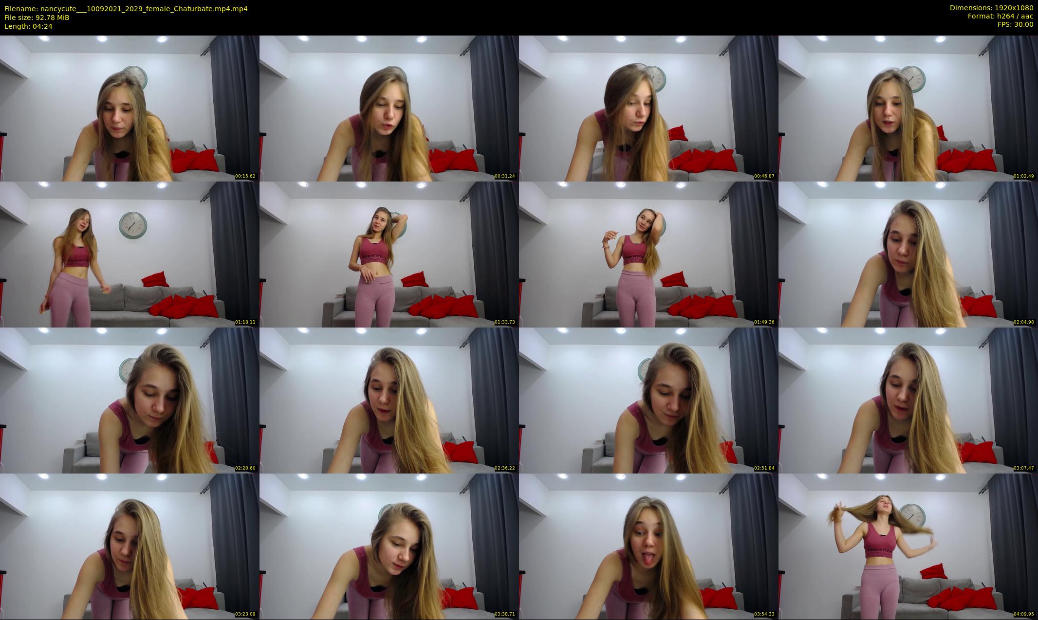 nancycute__ — 5 minute Chaturbate female cam show recording, 1080p, Sep 10, 2021