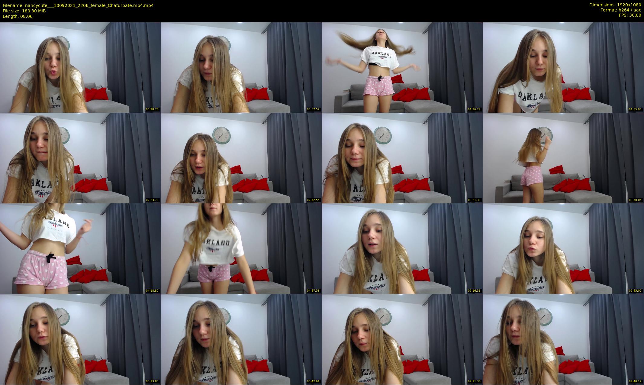 nancycute__ — 9 minute Chaturbate female cam show recording, 1080p, Sep 10, 2021