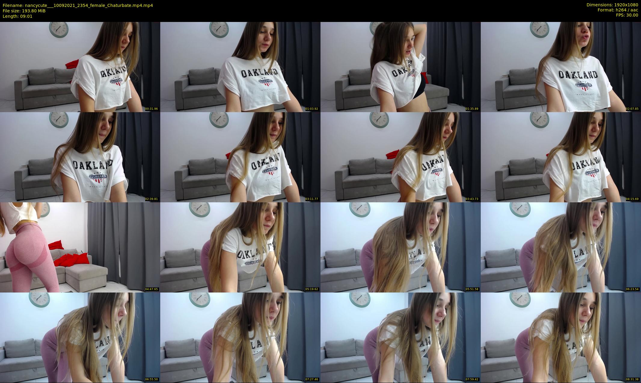 nancycute__ — 10 minute Chaturbate female cam show recording, 1080p, Sep 10, 2021