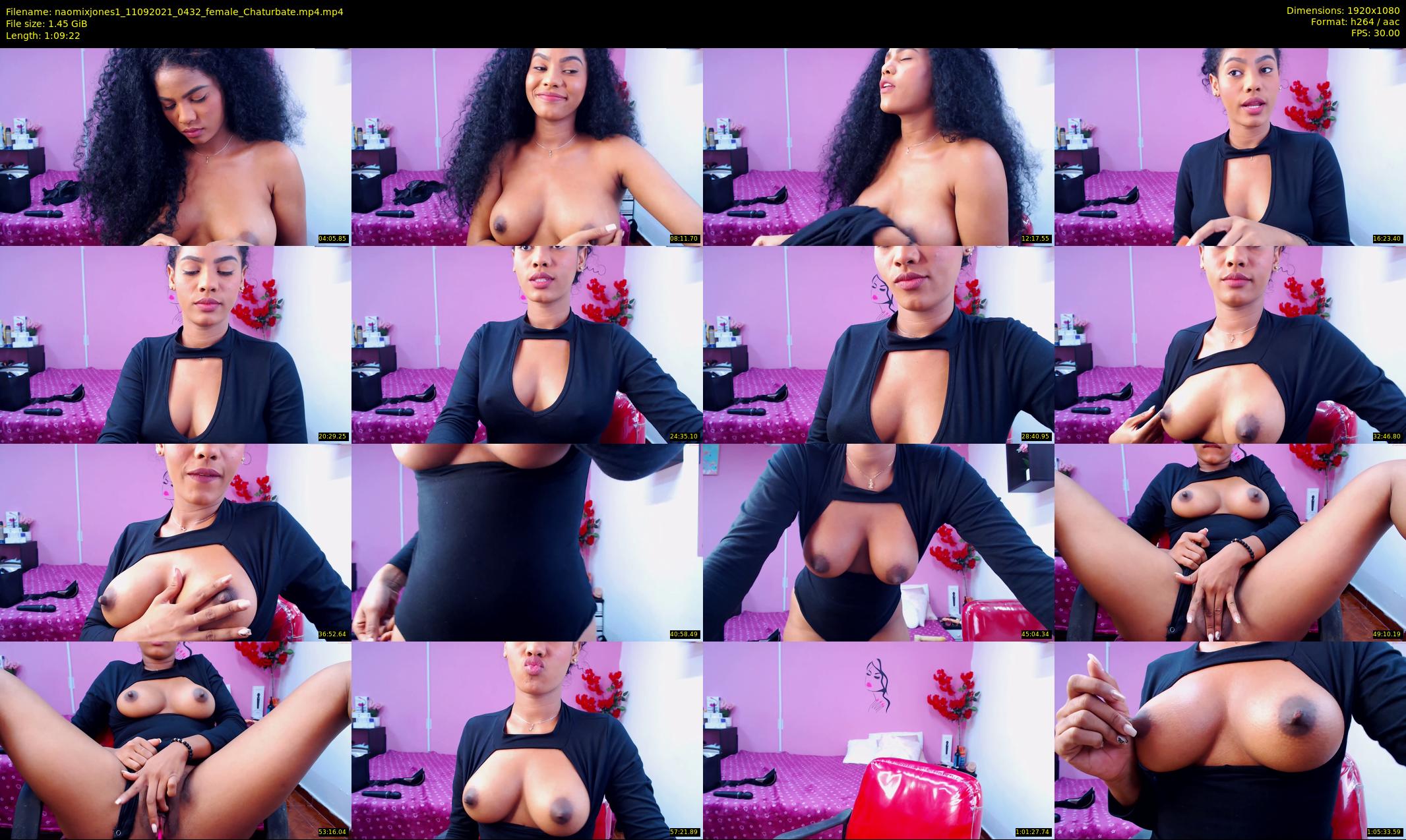 naomixjones1 — 70 minute Chaturbate female cam show recording, 1080p, Sep 11, 2021