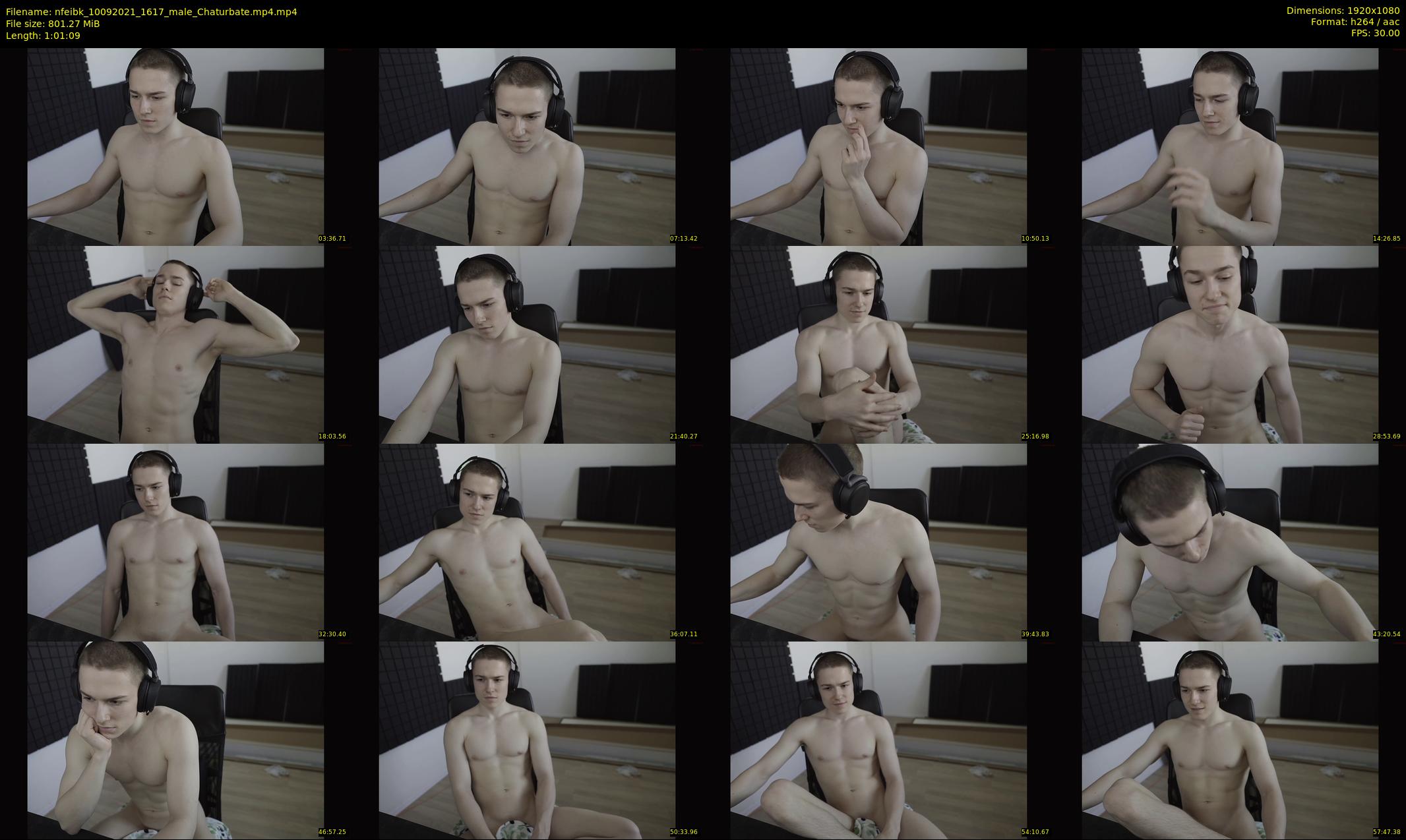 nfeibk — 62 minute Chaturbate male cam show recording, 1080p, Sep 10, 2021
