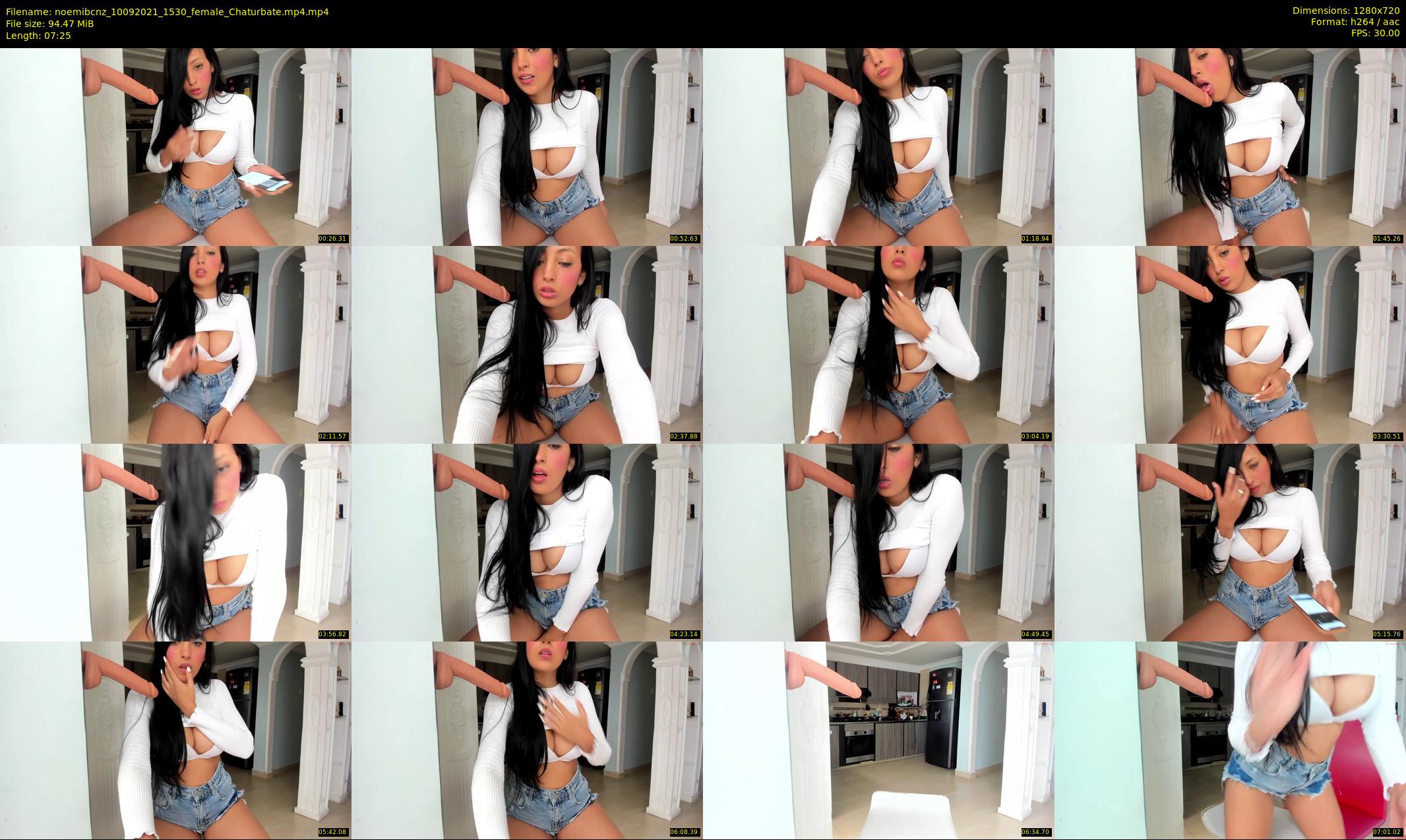 noemibcnz — 8 minute Chaturbate couple cam show recording, 720p, Sep 10, 2021