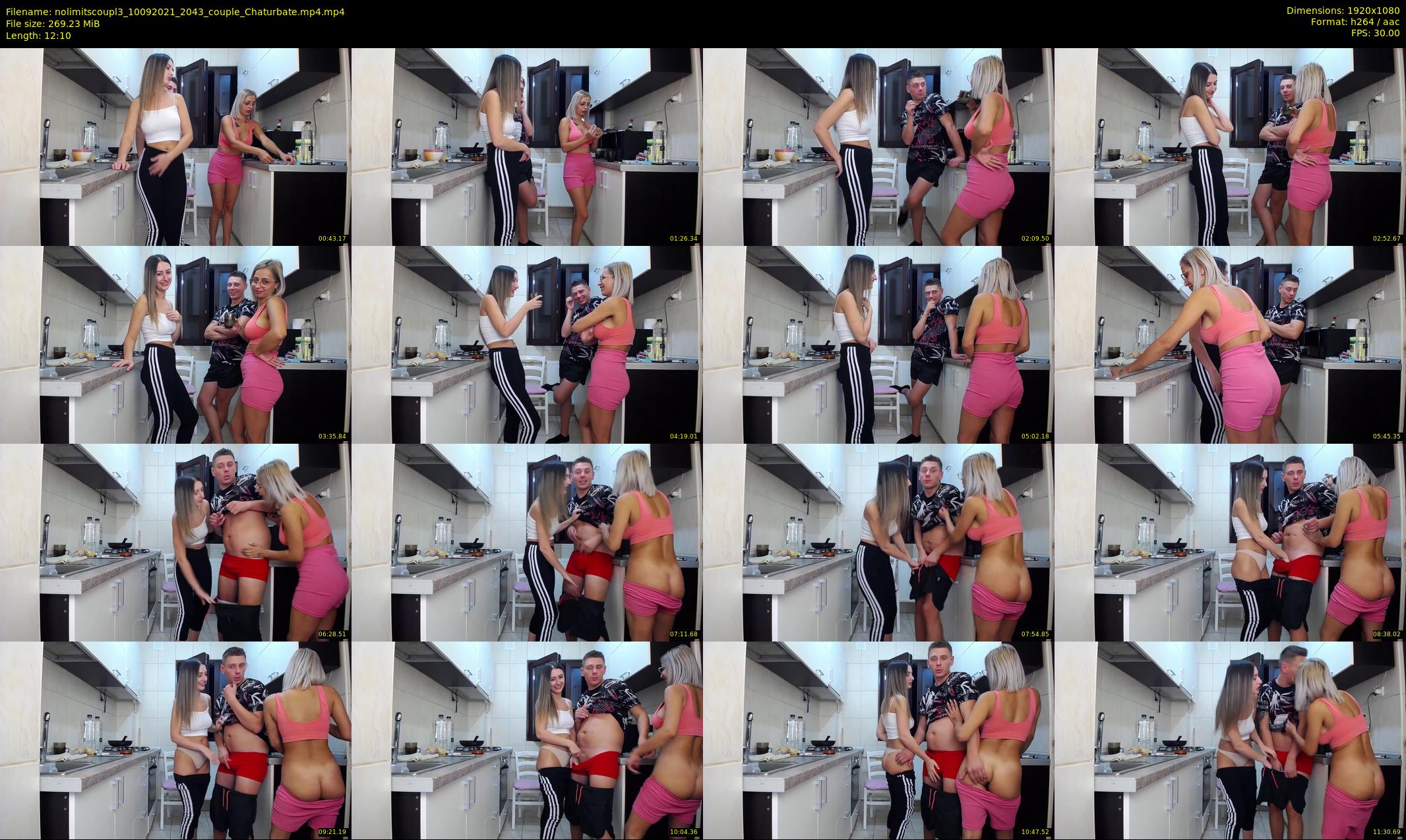 nolimitscoupl3 — 13 minute Chaturbate couple cam show recording, 1080p, Sep 10, 2021
