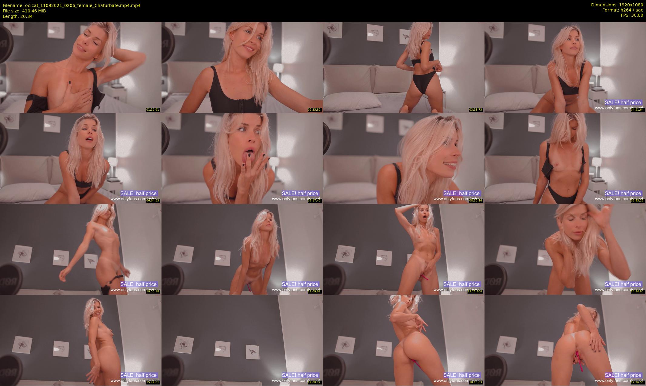 ocicat — 21 minute Chaturbate female cam show recording, 1080p, Sep 11, 2021