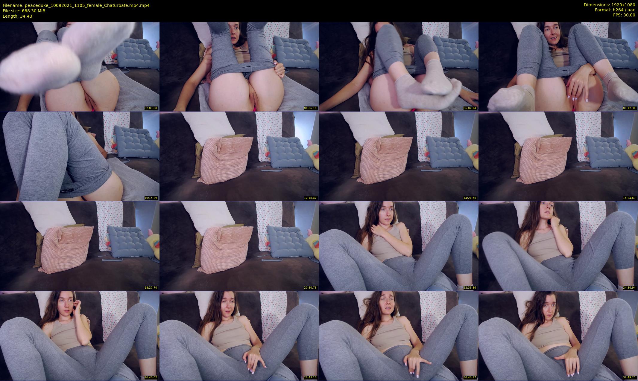 peaceduke — 35 minute Chaturbate female cam show recording, 1080p, Sep 10, 2021