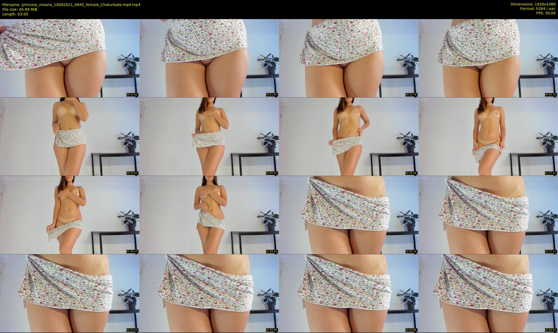 princess_moana — 4 minute Chaturbate female cam show recording, 1080p, Sep 10, 2021