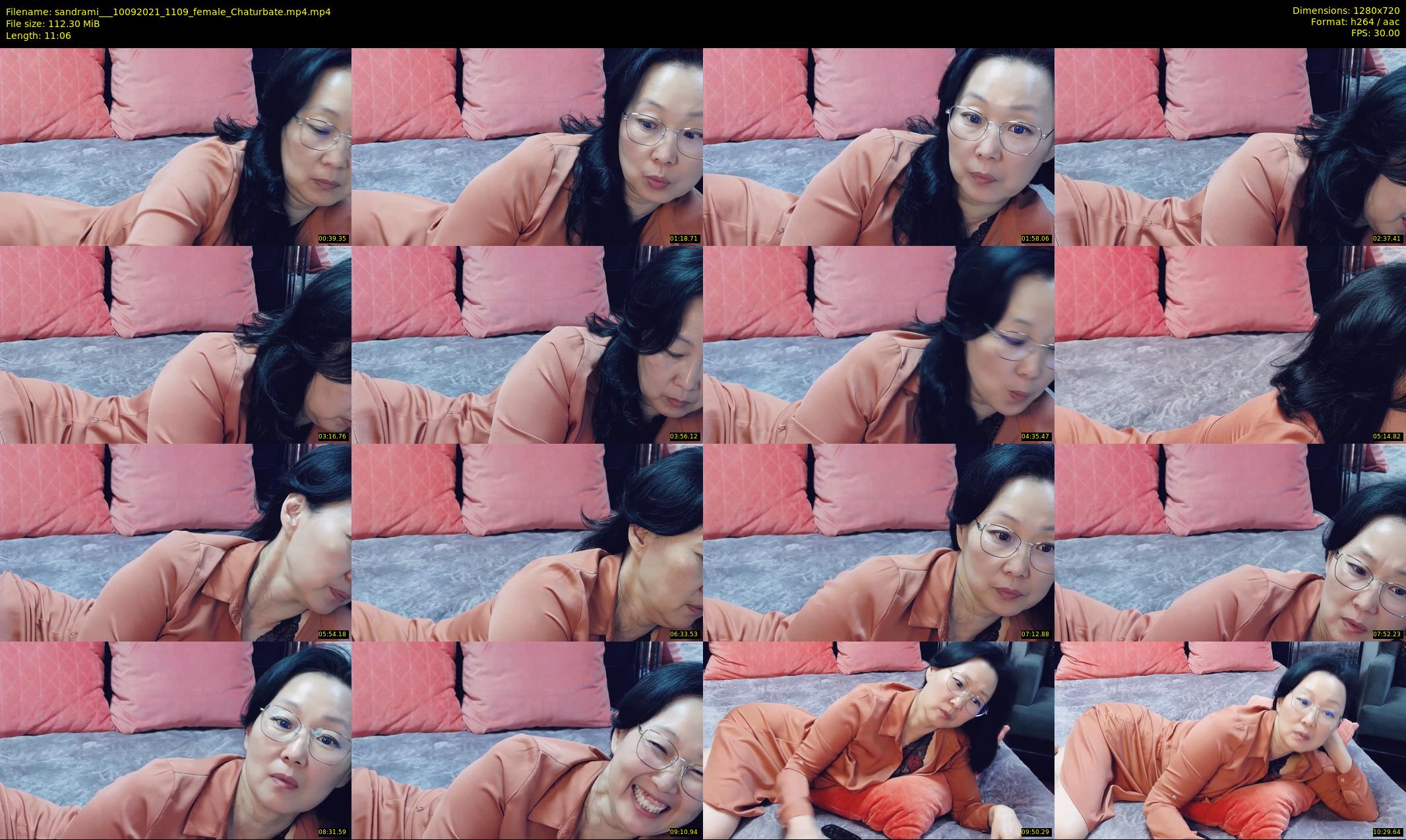 sandrami__ — 12 minute Chaturbate female cam show recording, 720p, Sep 10, 2021