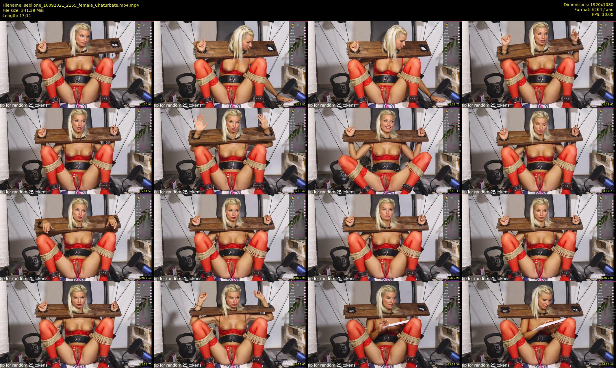 sebilone — 18 minute Chaturbate couple cam show recording, 1080p, Sep 10, 2021