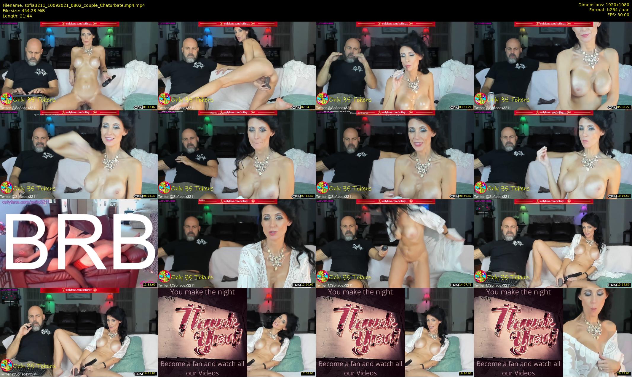 sofia3211 — 22 minute Chaturbate couple cam show recording, 1080p, Sep 10, 2021