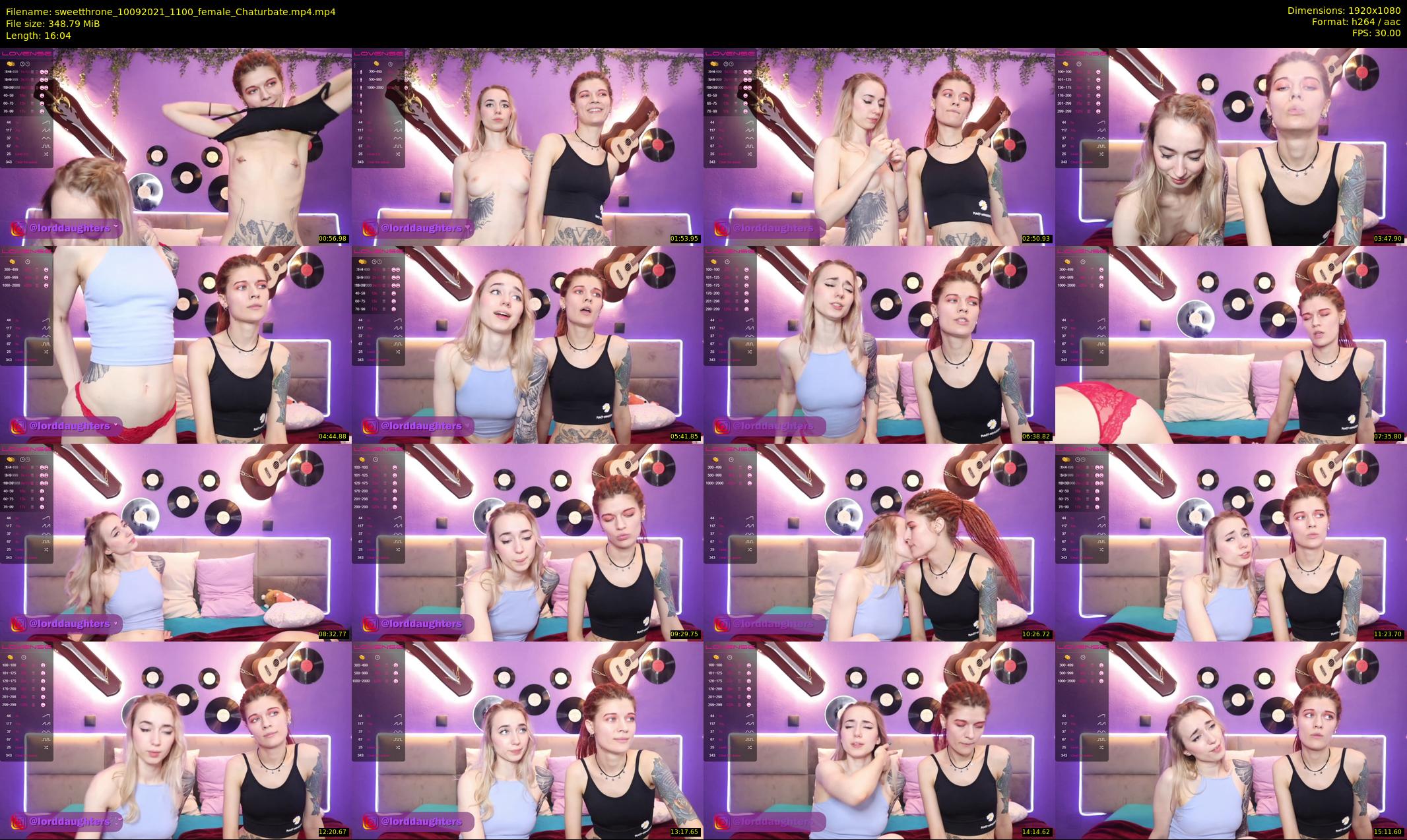 sweetthrone — 17 minute Chaturbate couple cam show recording, 1080p, Sep 10, 2021