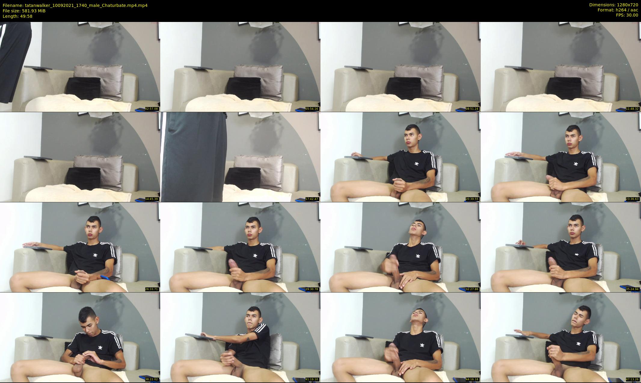 tatanwalker — 50 minute Chaturbate male cam show recording, 720p, Sep 10, 2021