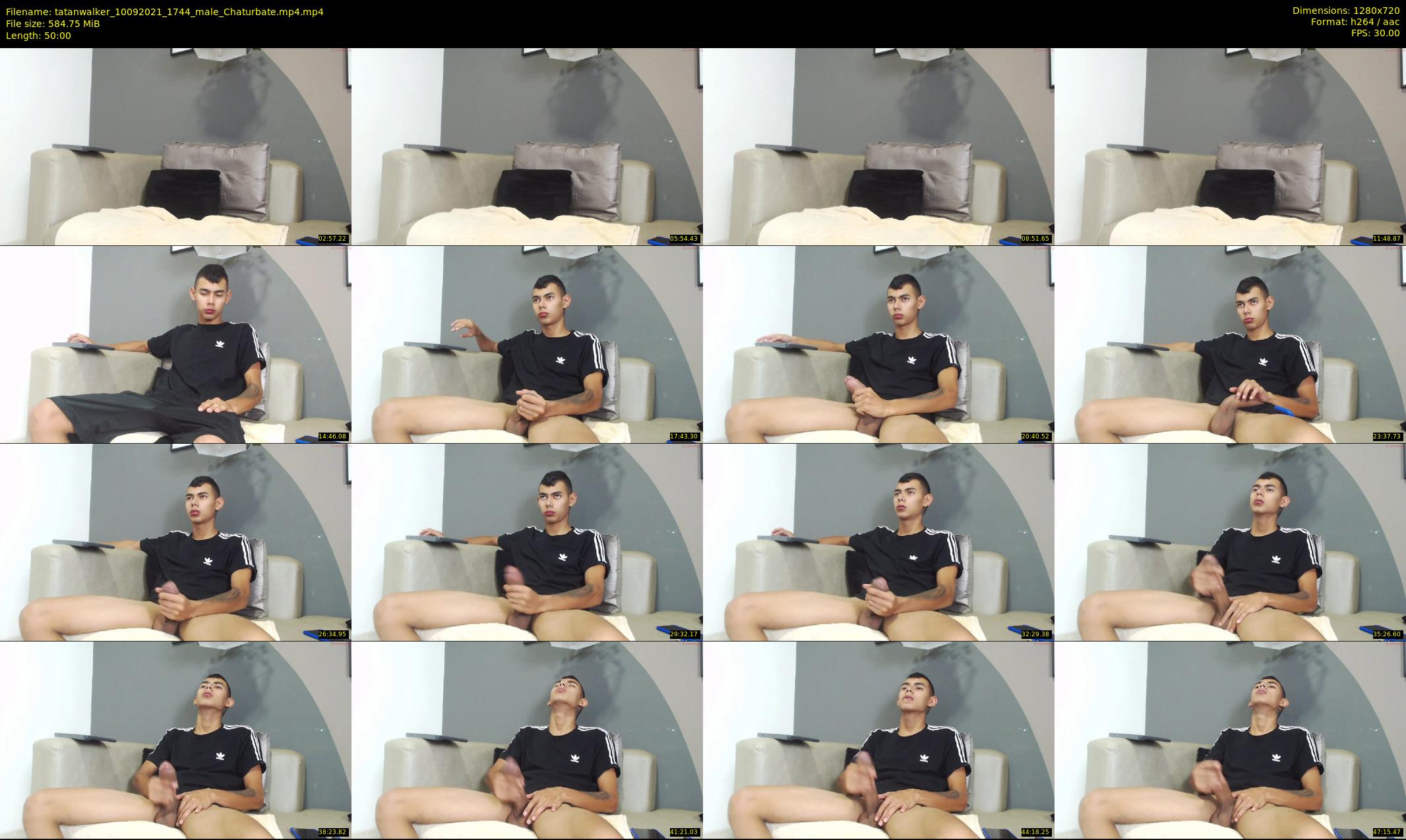 tatanwalker — 50 minute Chaturbate male cam show recording, 720p, Sep 10, 2021