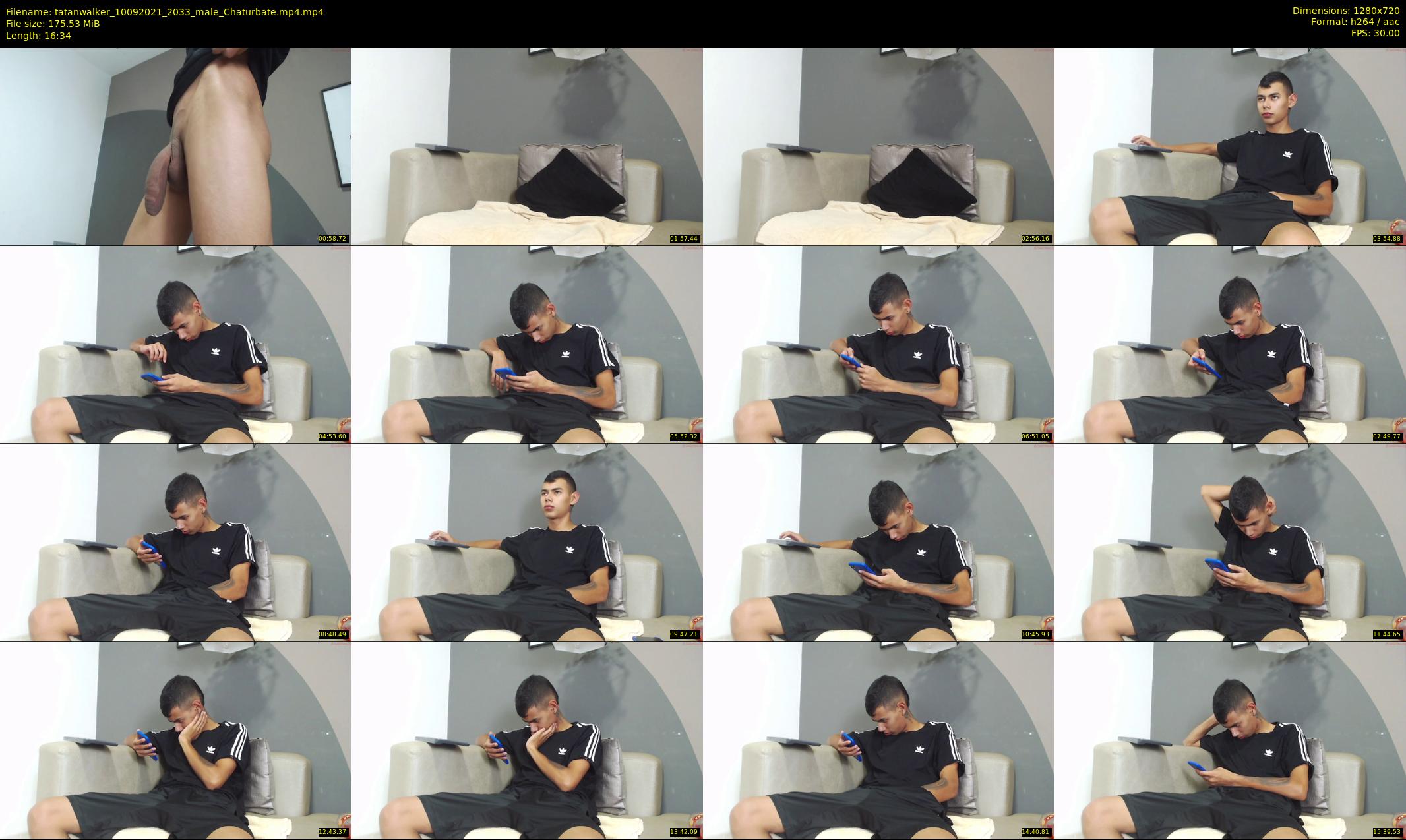 tatanwalker — 17 minute Chaturbate male cam show recording, 720p, Sep 10, 2021
