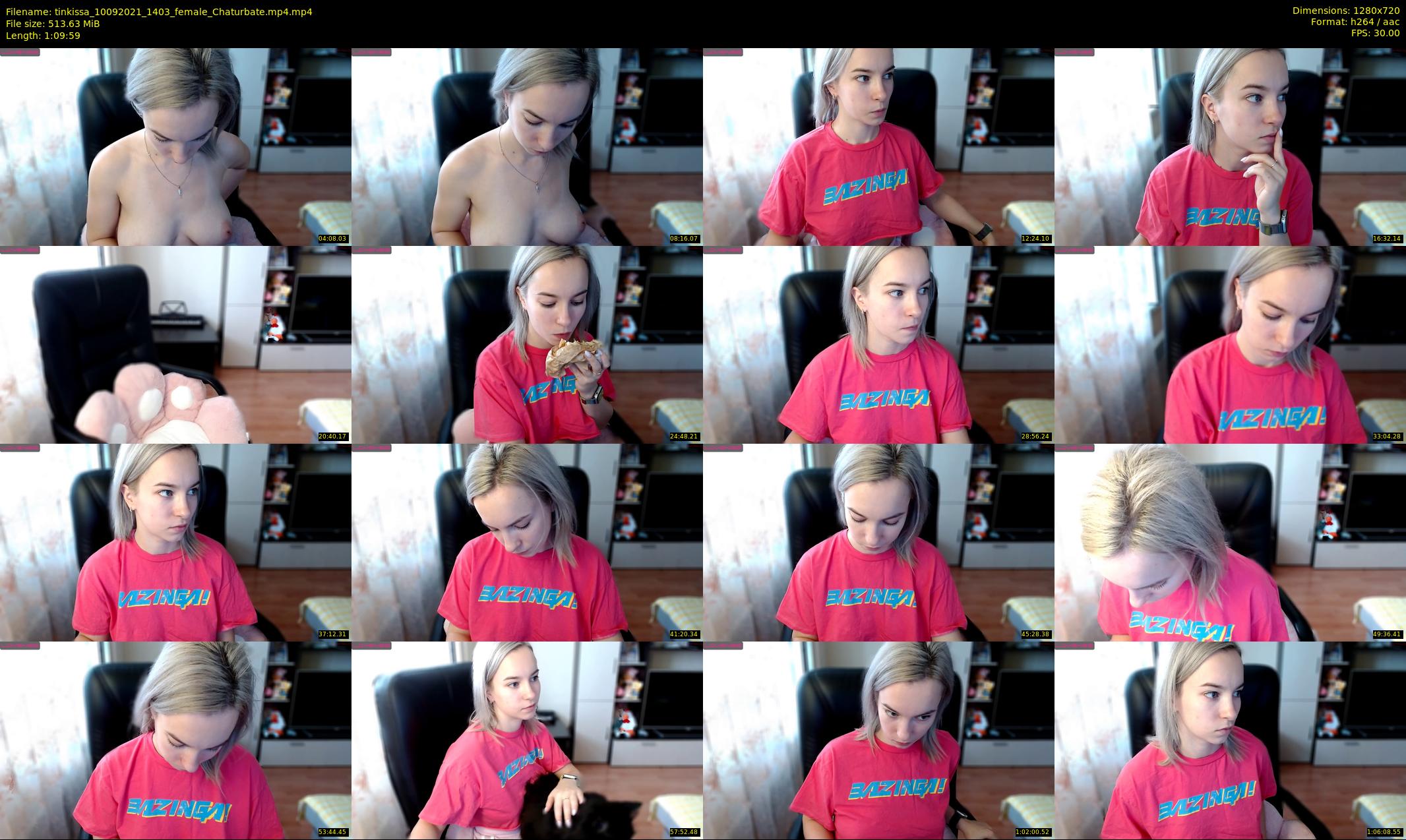 tinkissa — 70 minute Chaturbate couple cam show recording, 720p, Sep 10, 2021