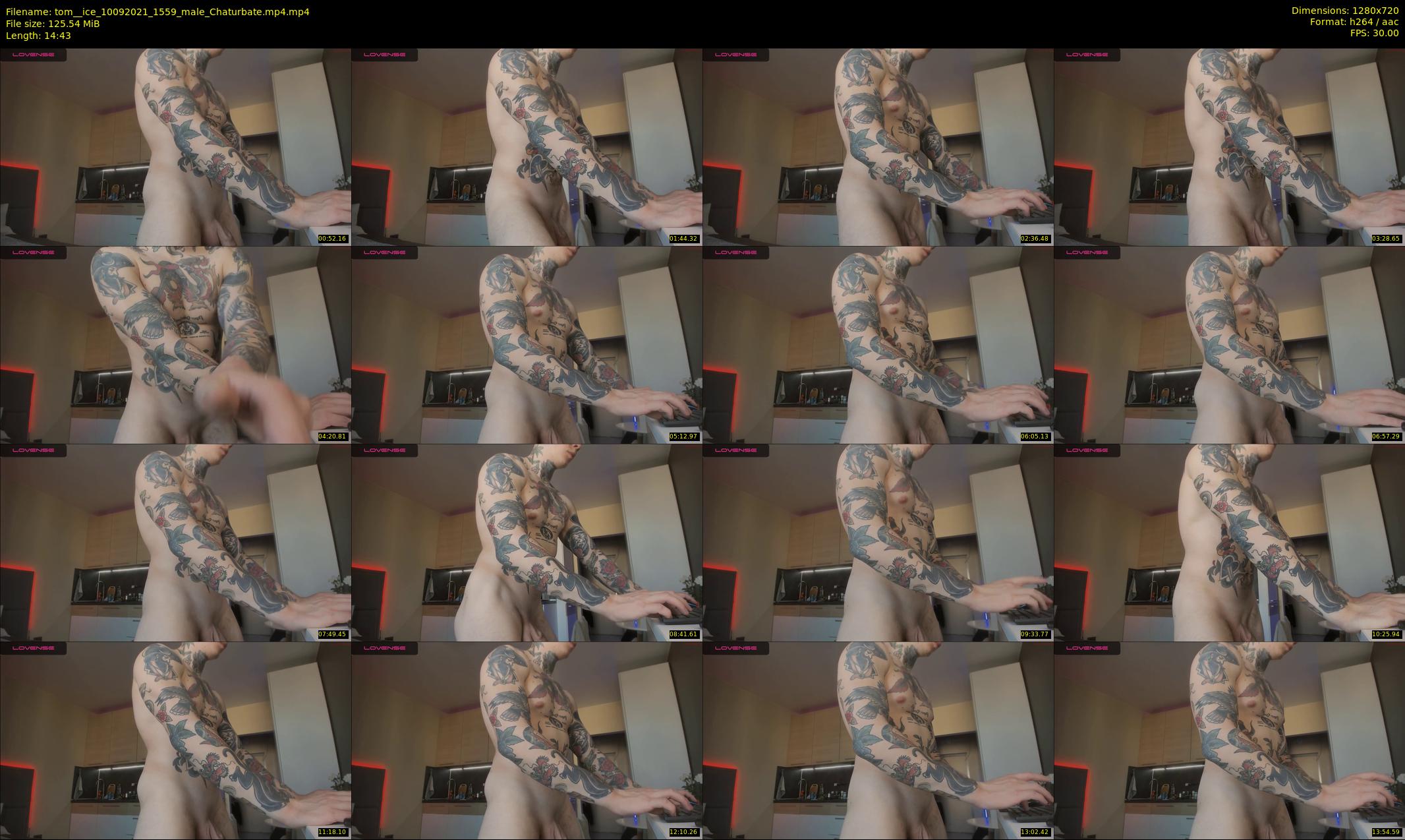 tom__ice — 15 minute Chaturbate male cam show recording, 720p, Sep 10, 2021
