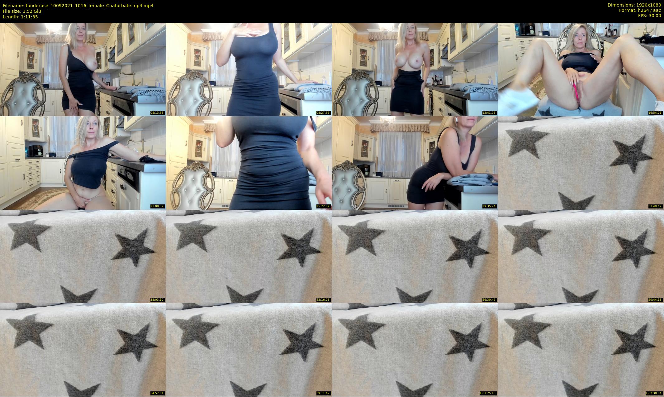 tunderose — 72 minute Chaturbate female cam show recording, 1080p, Sep 10, 2021