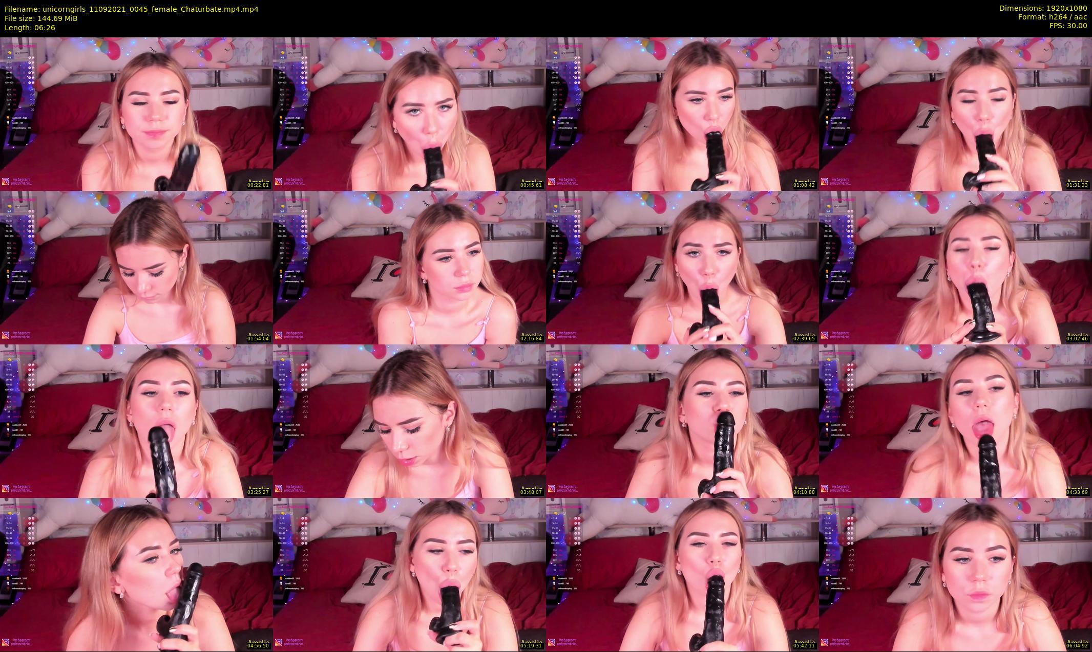 unicorngirls — 7 minute Chaturbate couple cam show recording, 1080p, Sep 11, 2021