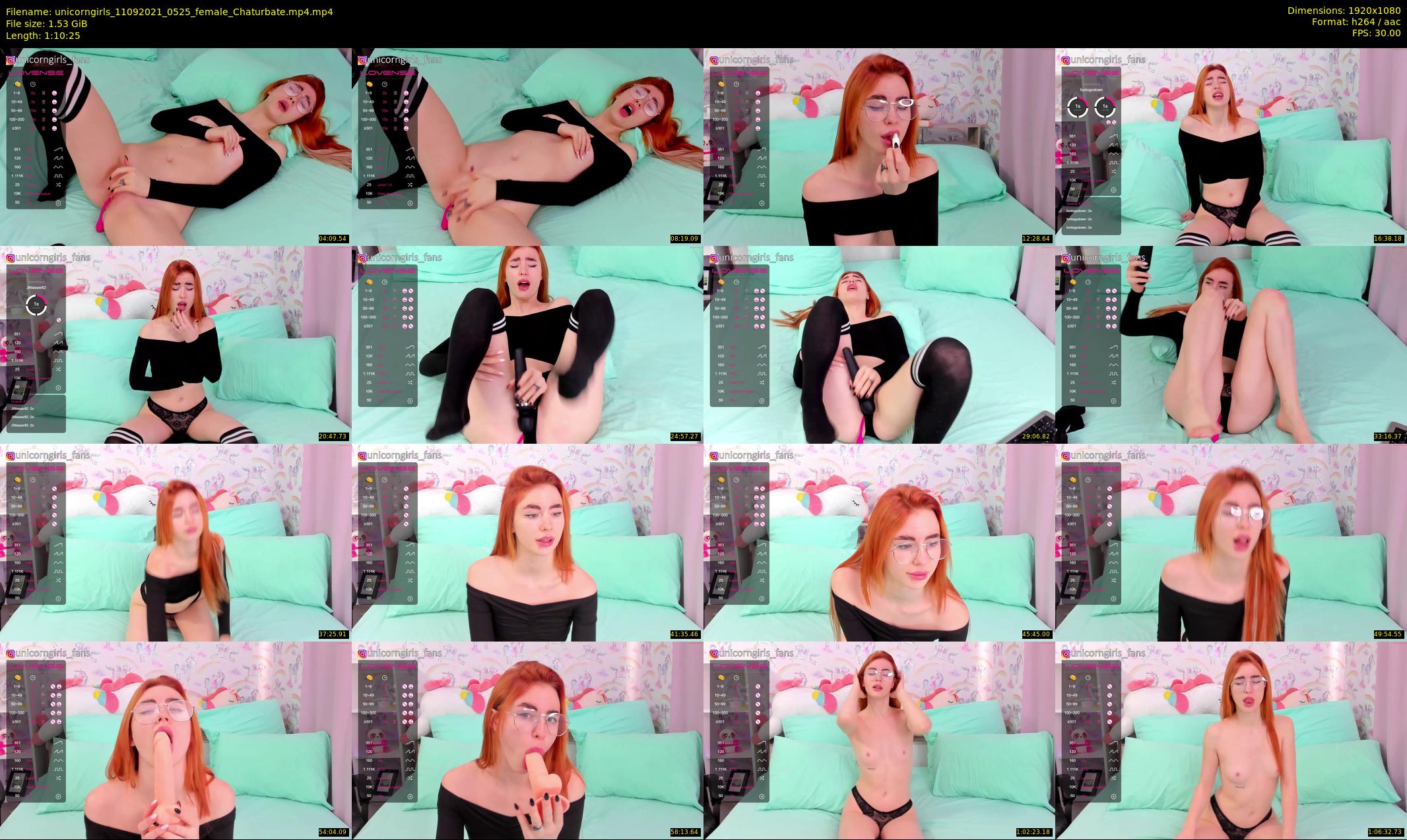 unicorngirls — 71 minute Chaturbate couple cam show recording, 1080p, Sep 11, 2021