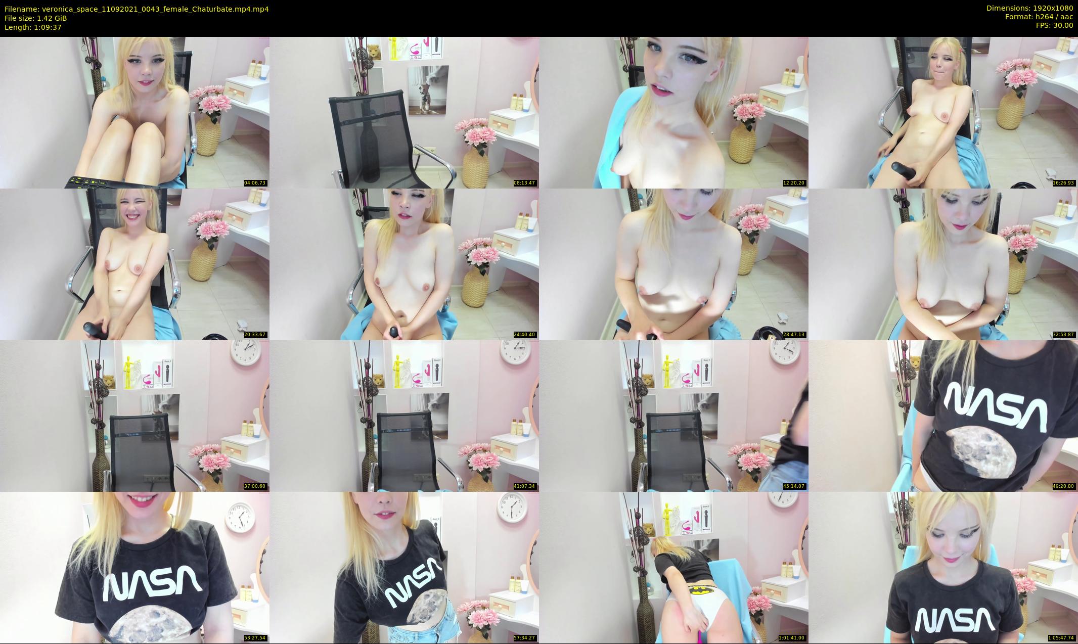 veronica_space — 70 minute Chaturbate female cam show recording, 1080p, Sep 11, 2021