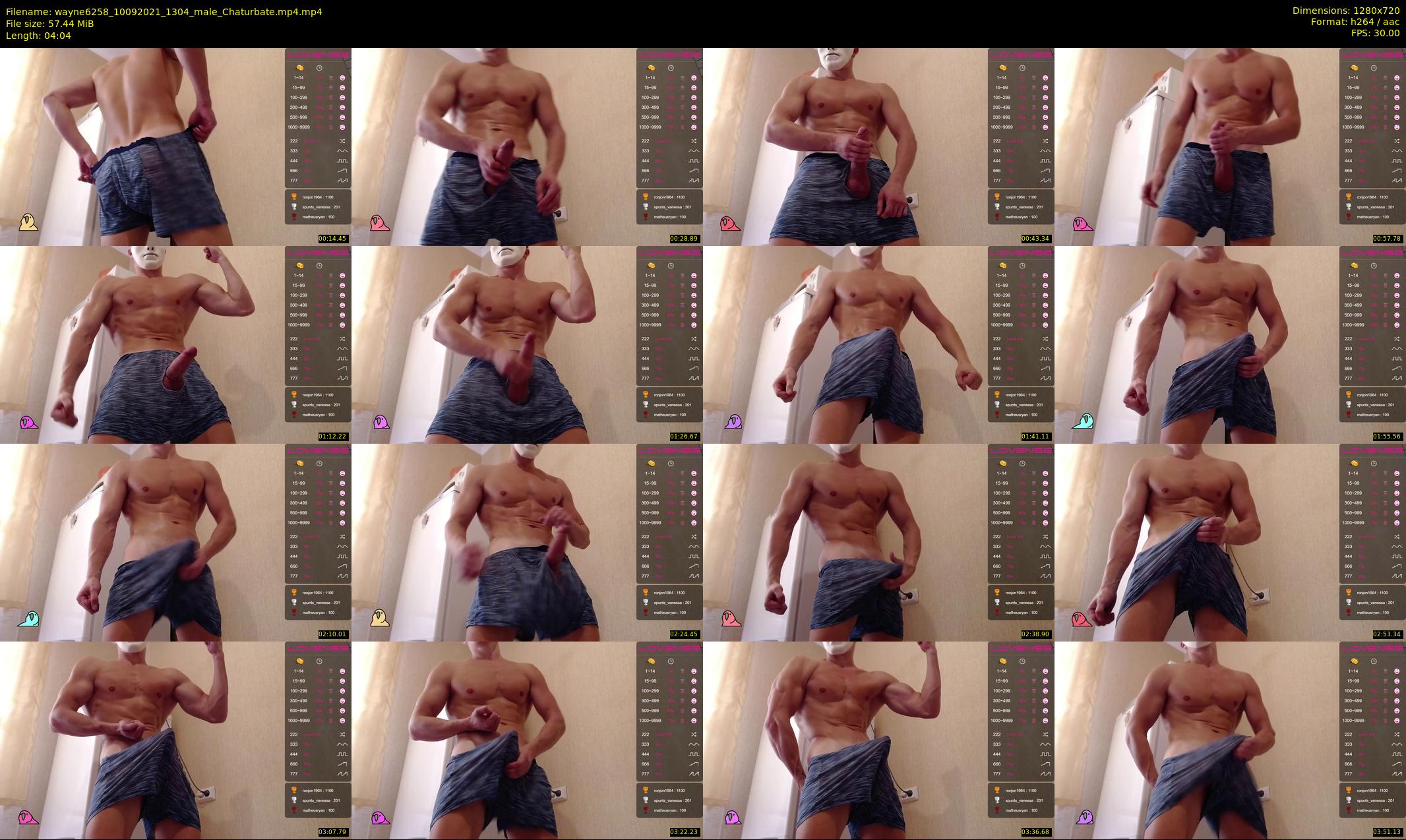 wayne6258 — 5 minute Chaturbate male cam show recording, 720p, Sep 10, 2021