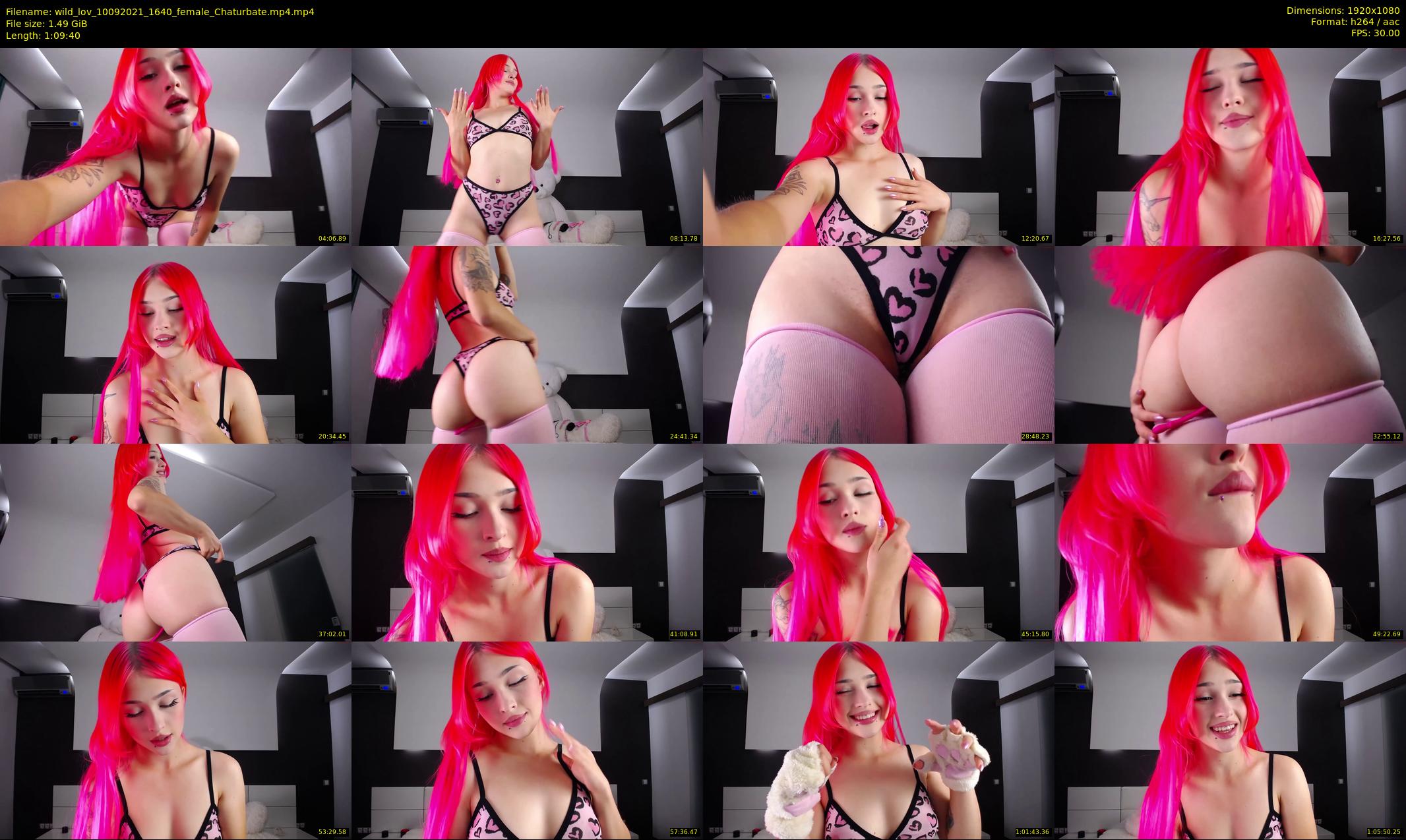 wild_lov — 70 minute Chaturbate female cam show recording, 1080p, Sep 10, 2021