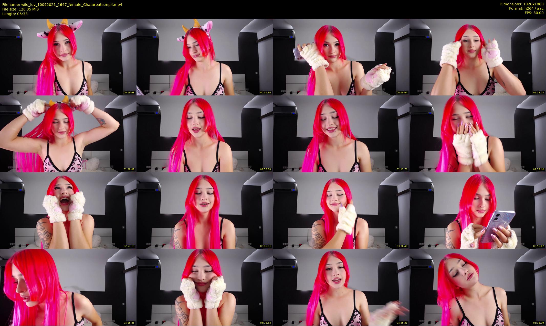 wild_lov — 6 minute Chaturbate female cam show recording, 1080p, Sep 10, 2021