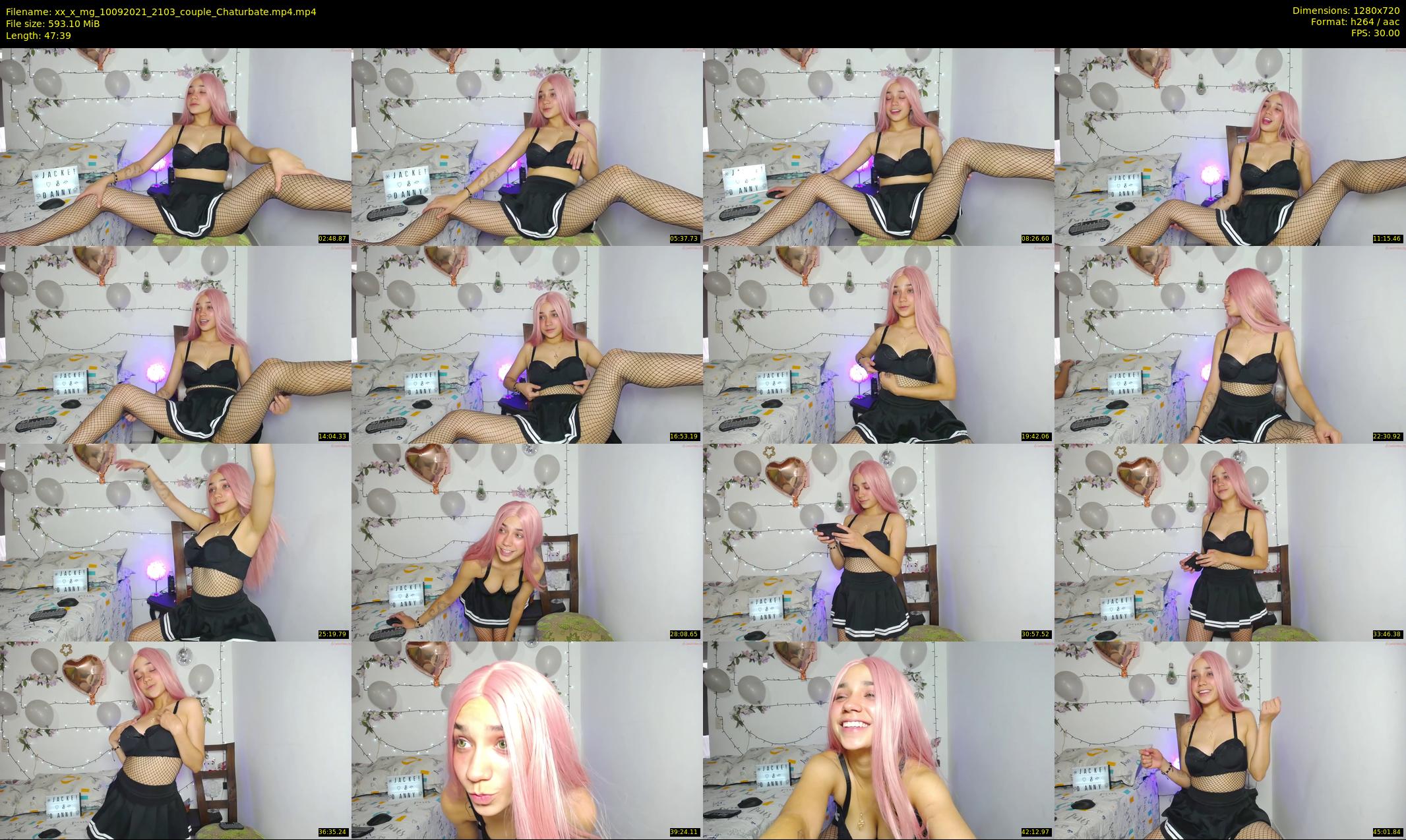 xx_x_mg — 48 minute Chaturbate couple cam show recording, 720p, Sep 10, 2021
