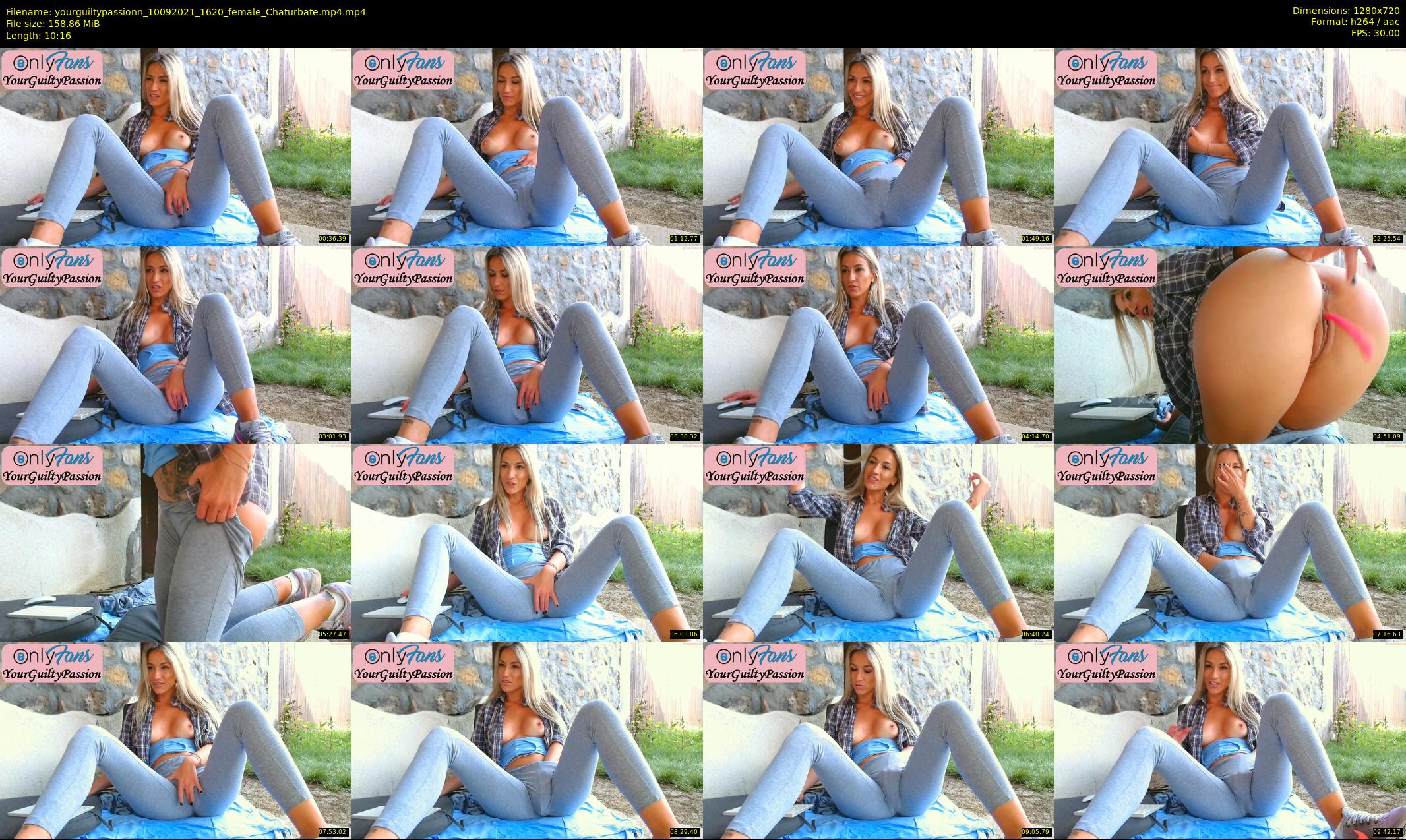 yourguiltypassionn — 11 minute Chaturbate female cam show recording, 720p, Sep 10, 2021