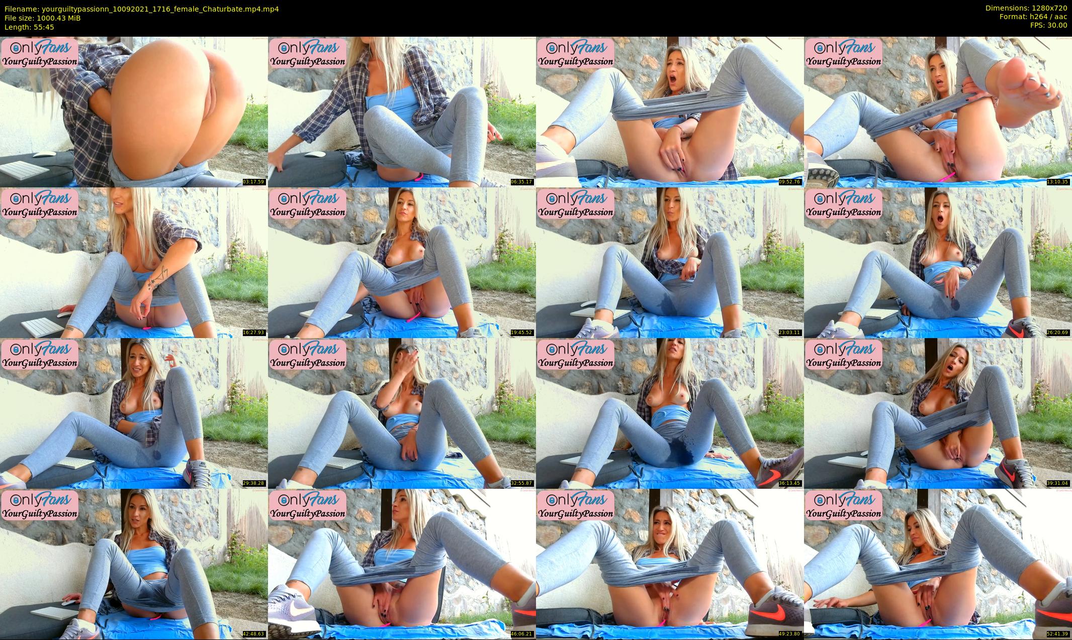 yourguiltypassionn — 56 minute Chaturbate female cam show recording, 720p, Sep 10, 2021
