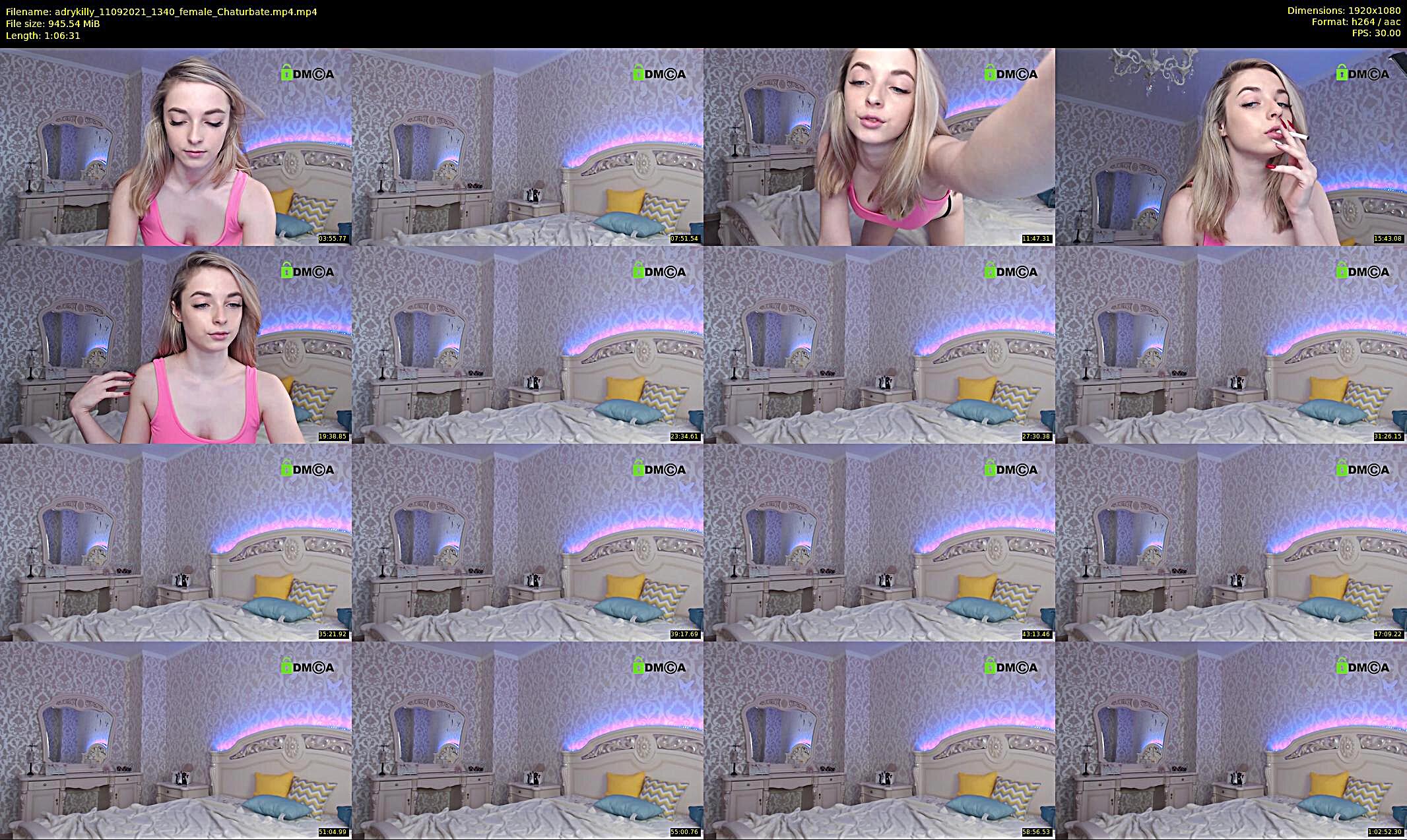 adrykilly — 35 minute Chaturbate female cam show recording, 1080p, Sep 11, 2021