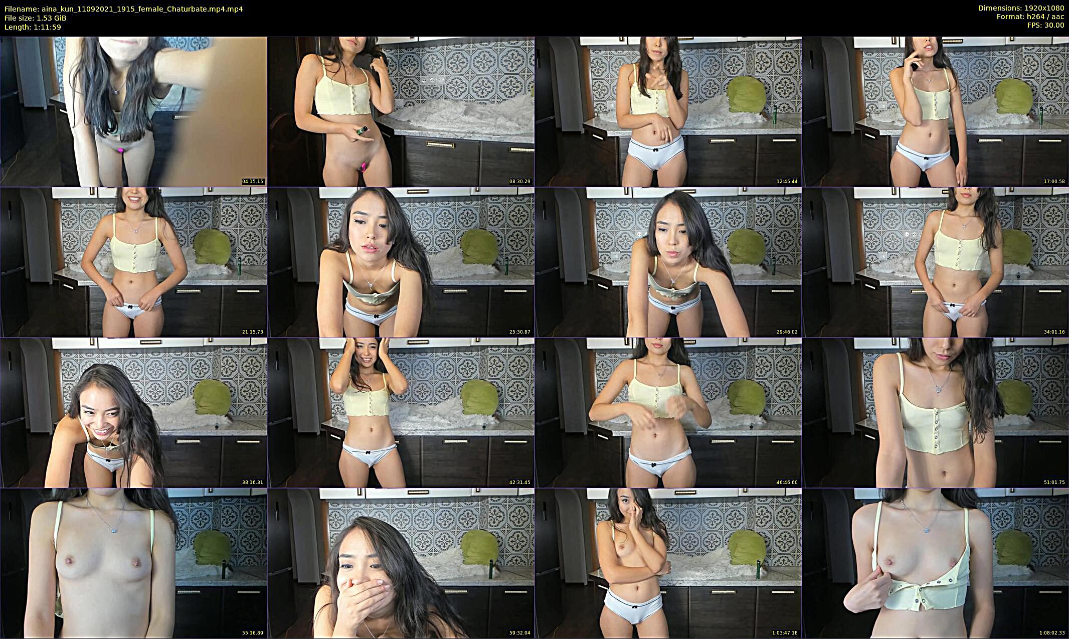 aina_kun — 72 minute Chaturbate female cam show recording, 1080p, Sep 11, 2021