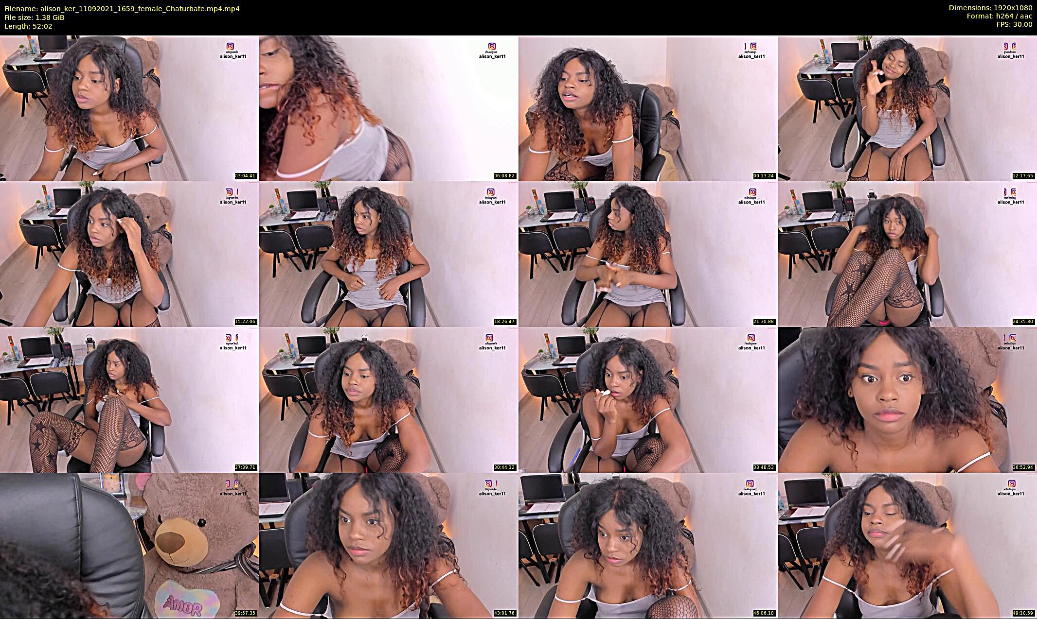 alison_ker — 53 minute Chaturbate female cam show recording, 1080p, Sep 11, 2021
