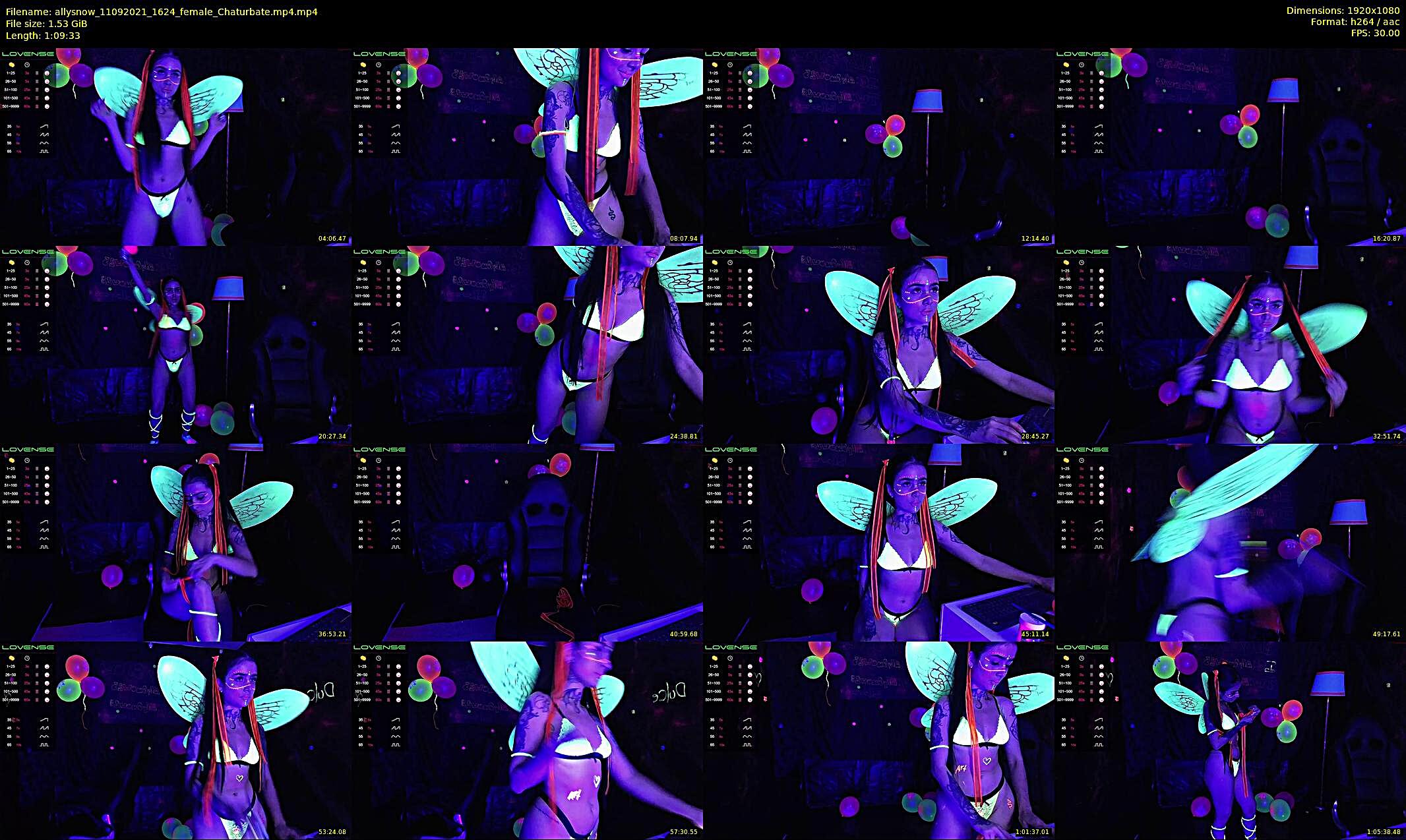 allysnow — 40 minute Chaturbate female cam show recording, 1080p, Sep 11, 2021